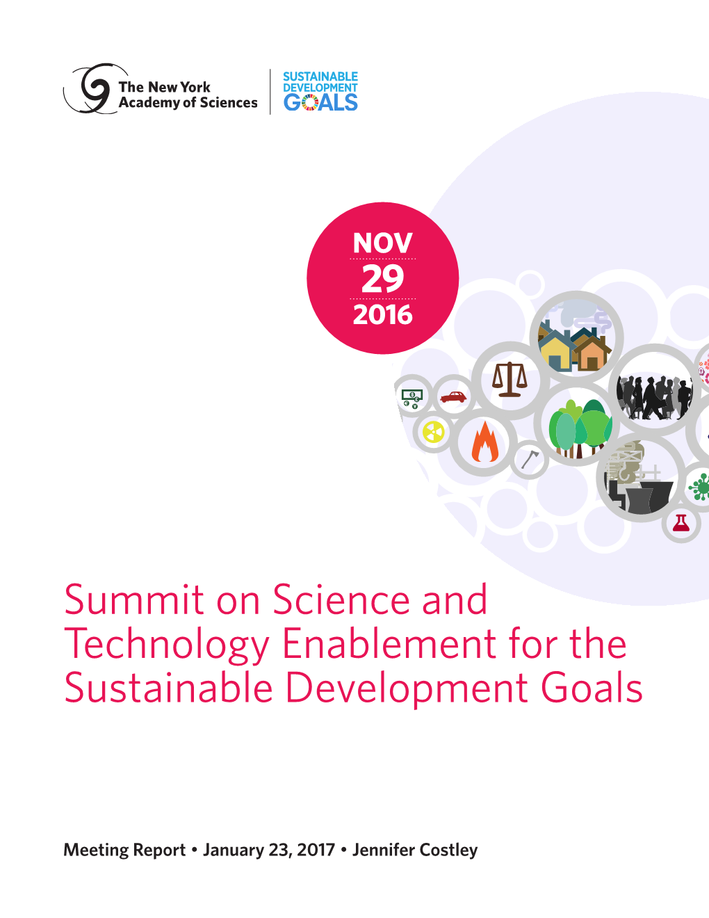 Summit on Science and Technology Enablement for the Sustainable Development Goals