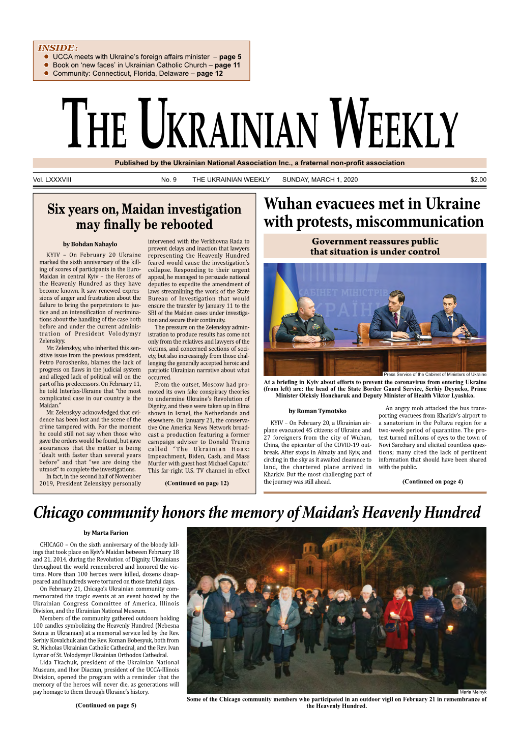 The Ukrainian Weekly, 2020