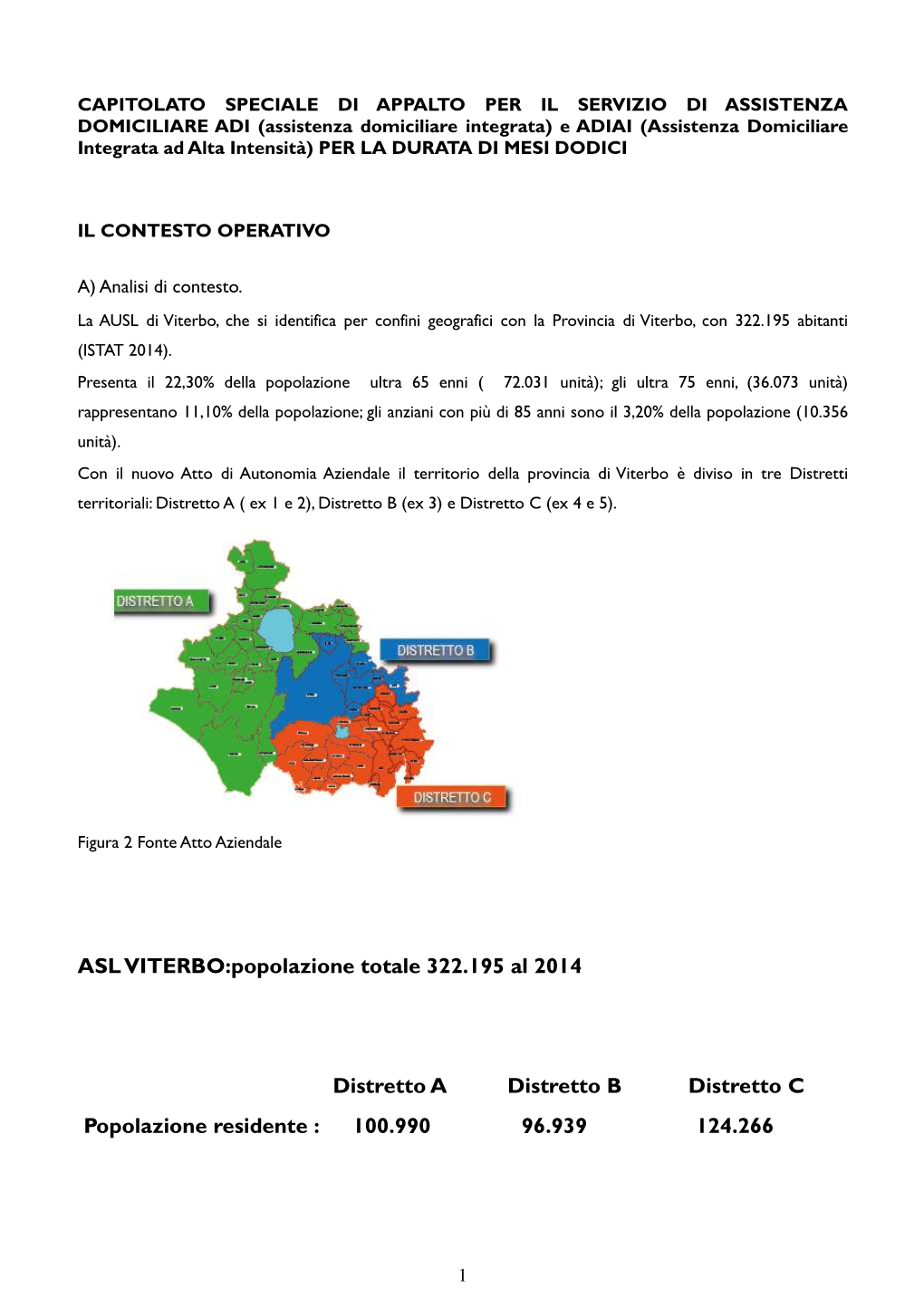 Capitolato All. 1 Al Disciplinare