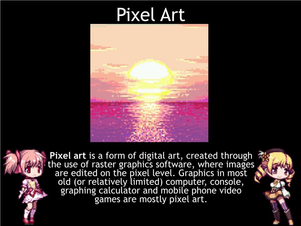 Pixel Art Powerpoint