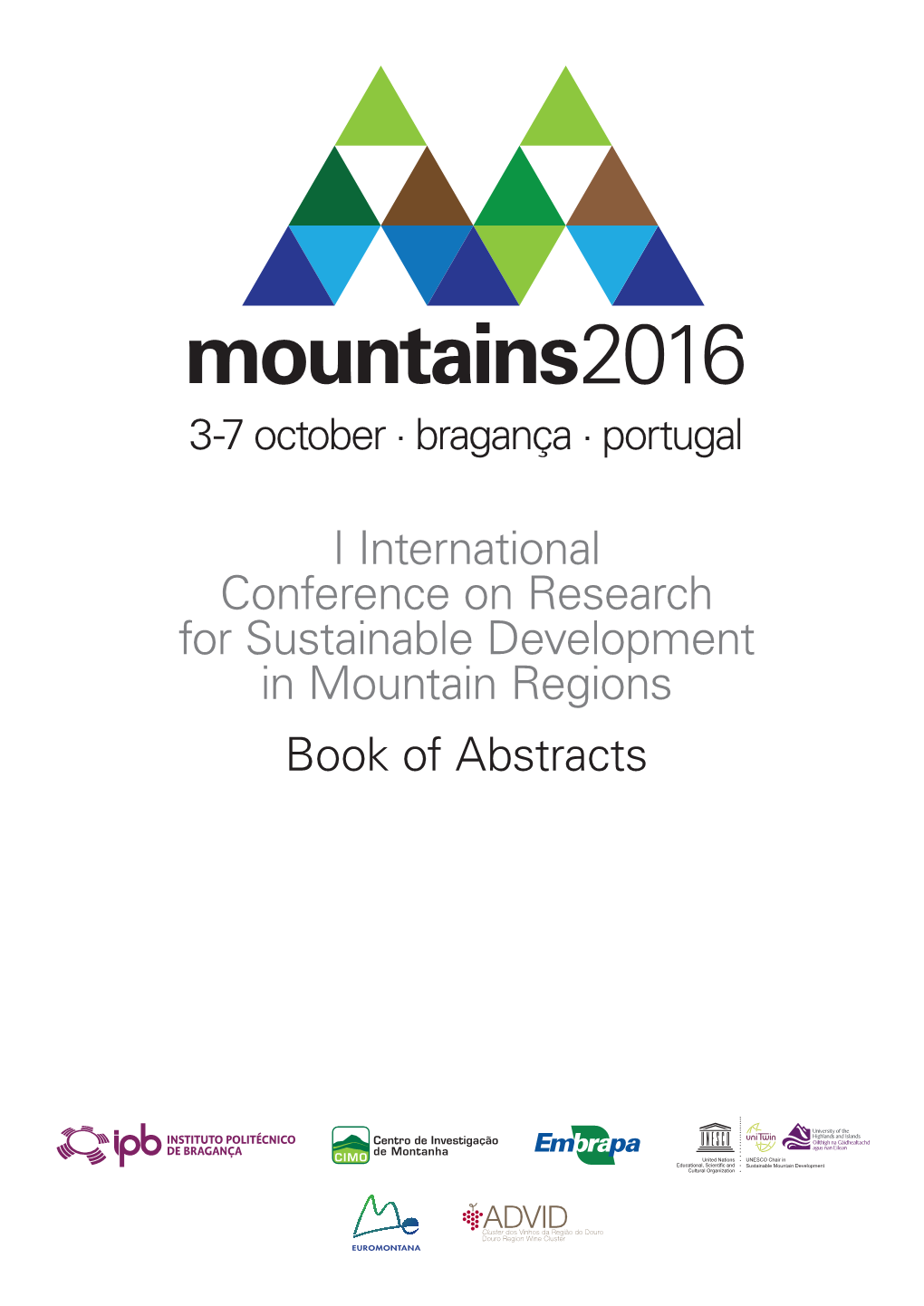 Book of Abstracts I International Conference on Research For