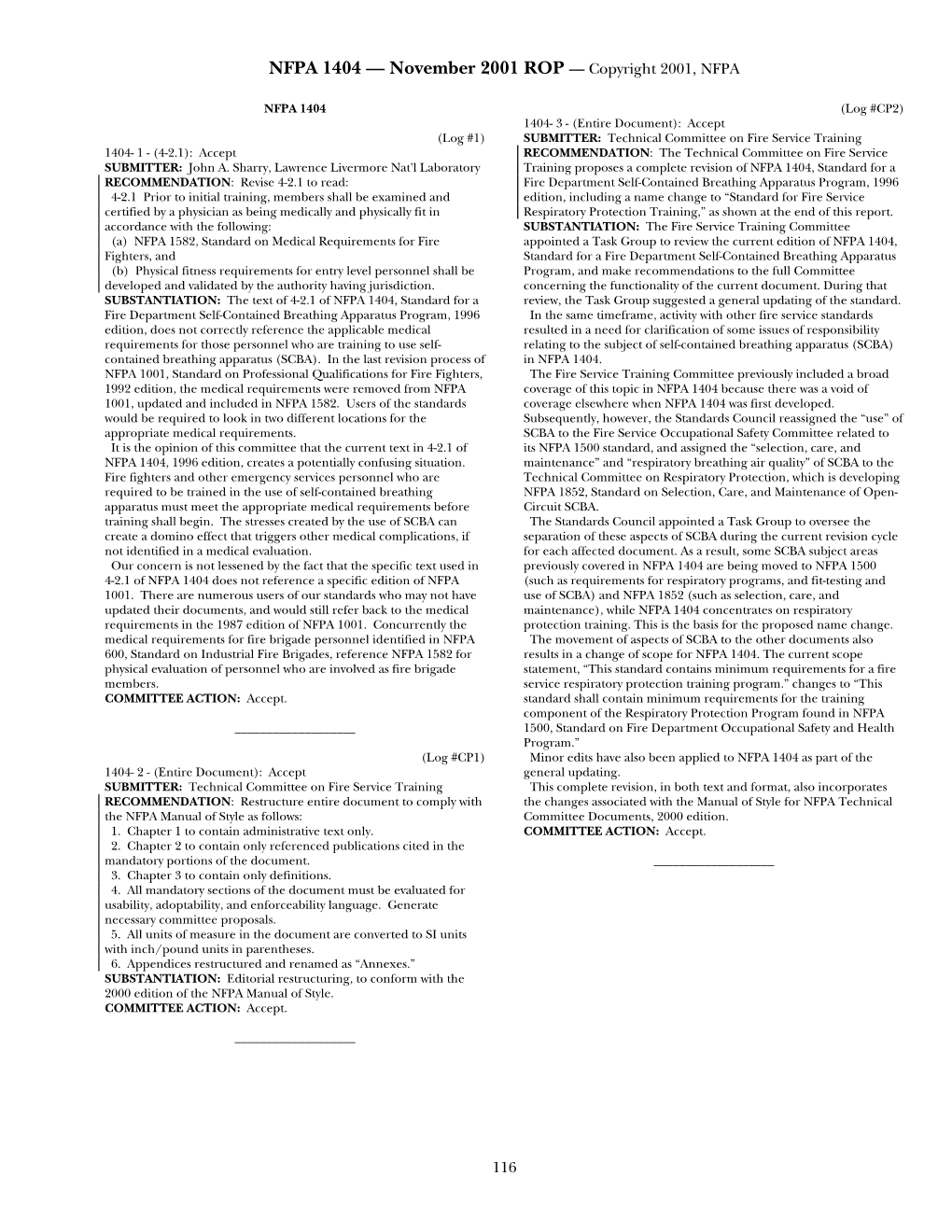 1404-ROP-2002-Standard for a Fire Department Self-Contained Breathing Apparatus Program