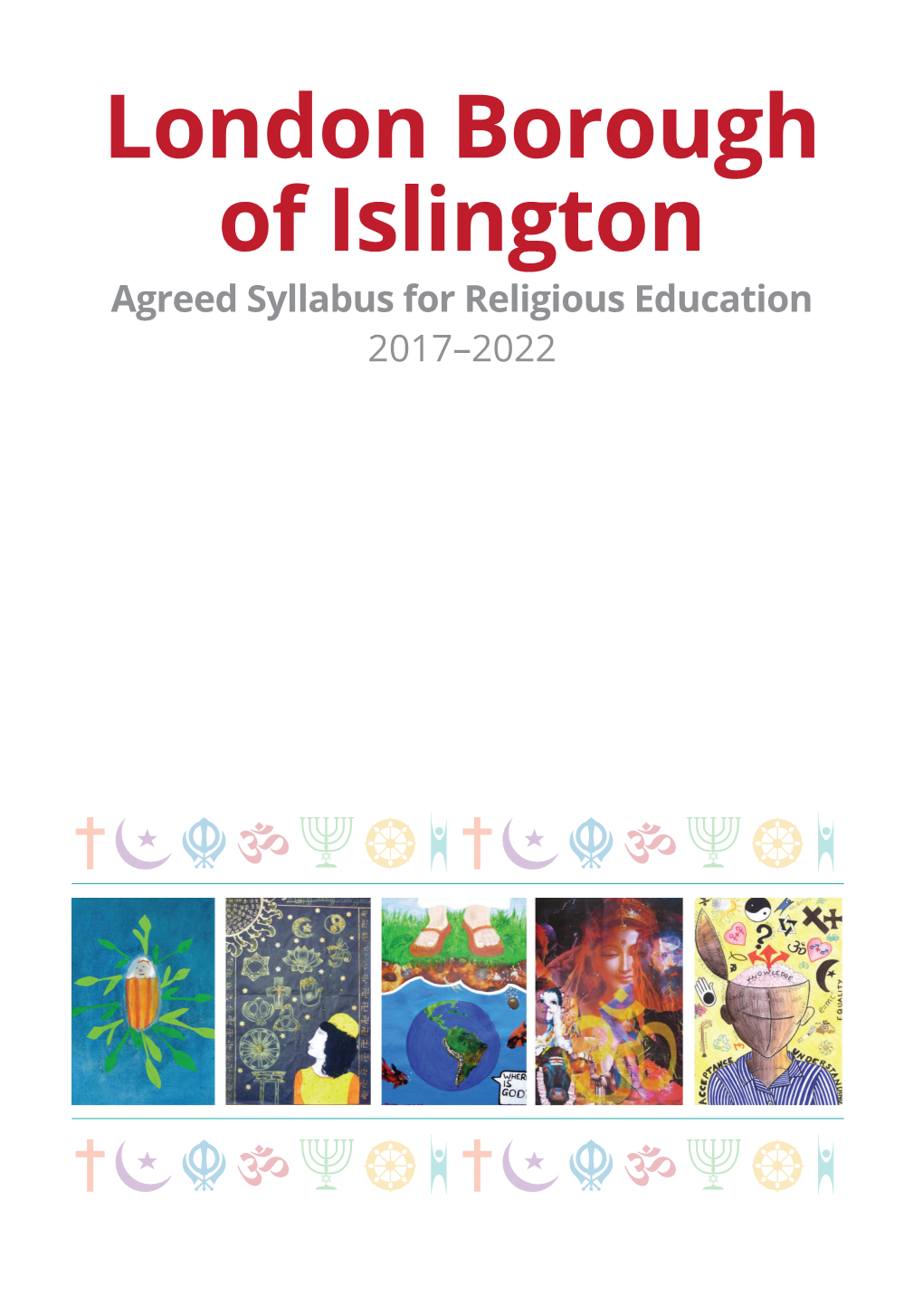 Agreed Syllabus for Religious Education 2017–2022