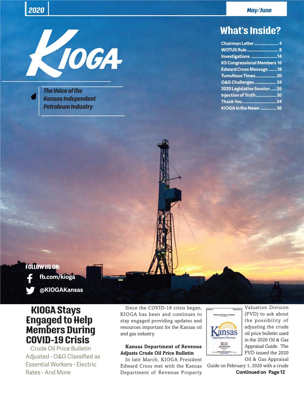 KIOGA Stays Engaged to Help Members During COVID-19 Crisis