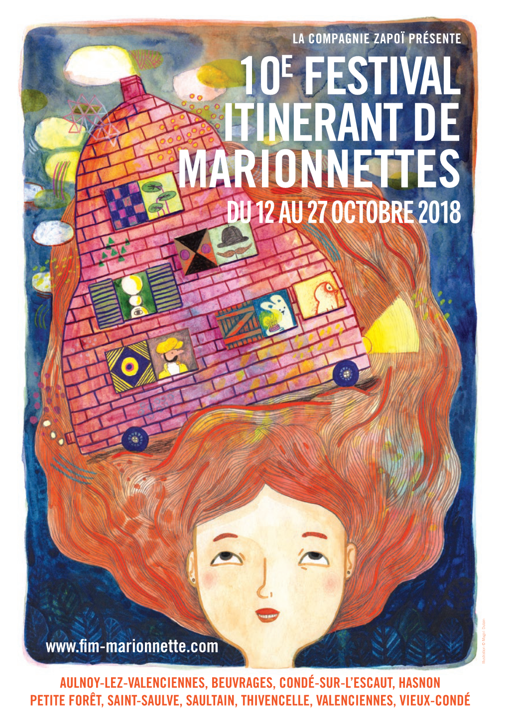 10E Festival Itinerant De Marionnettes Du 12 Au 27 Octobre 2018