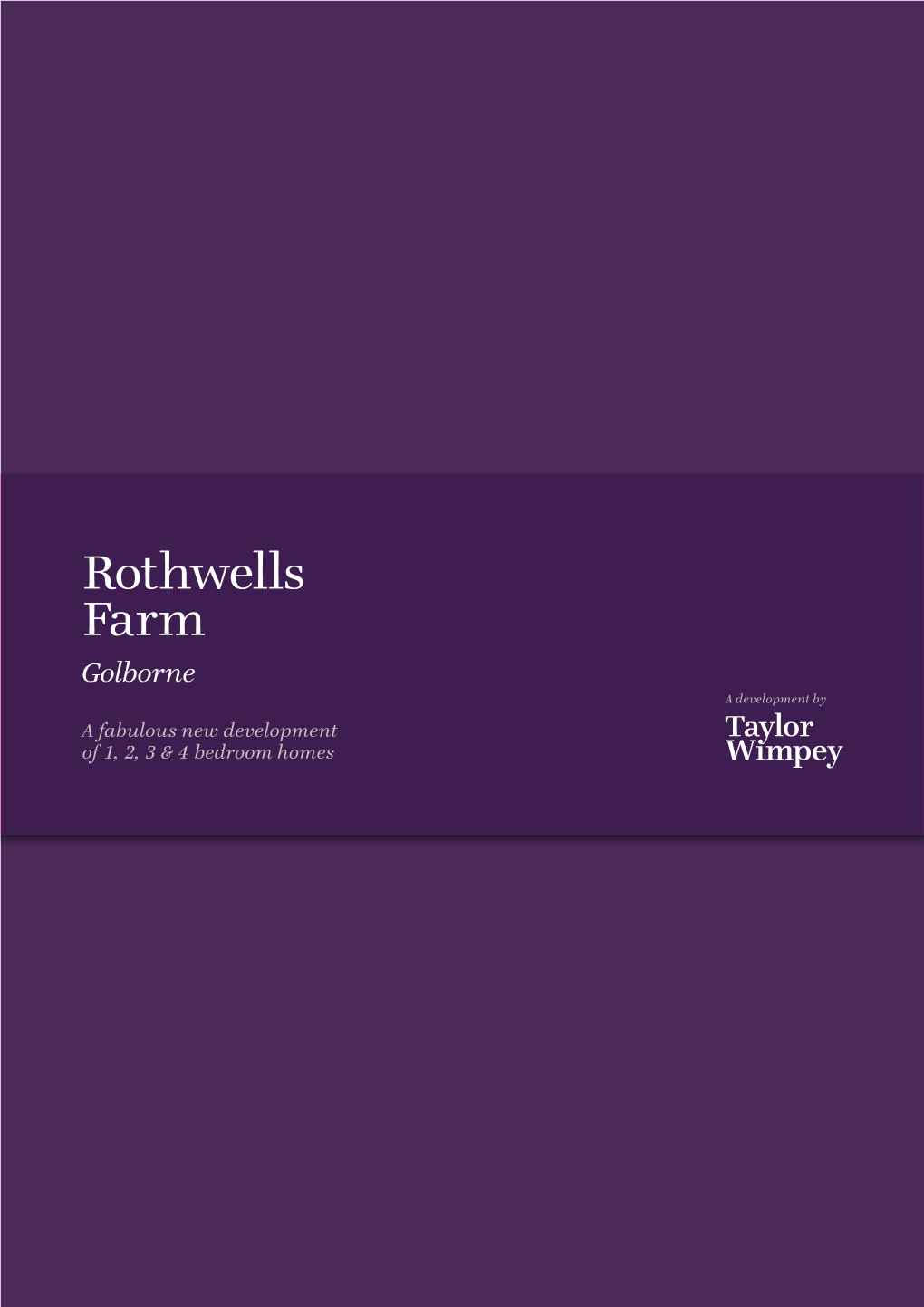Rothwells Farm Golborne a Development By