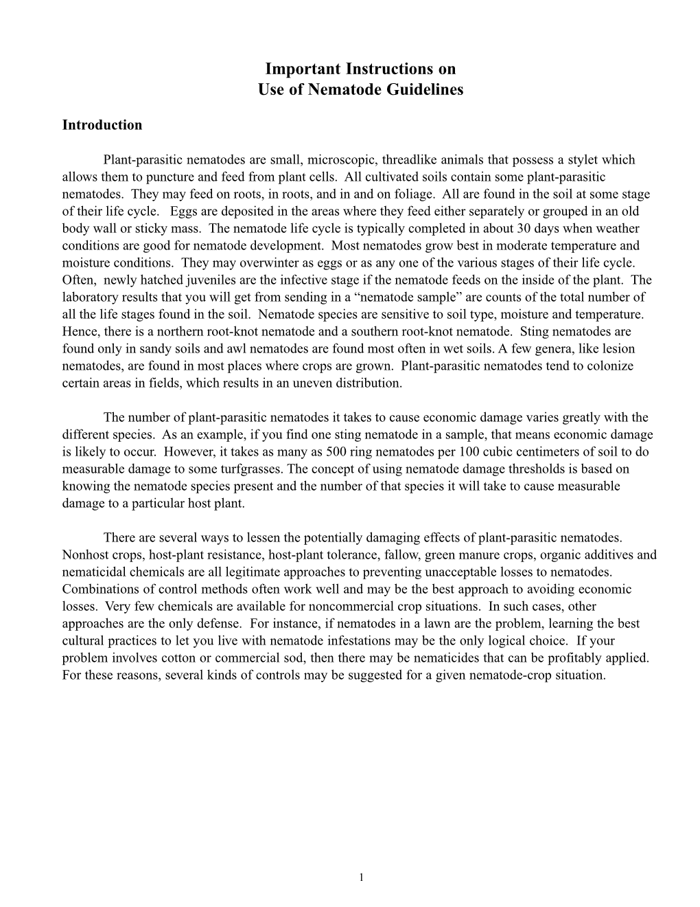 Nematode Guidelines for SC (PDF)