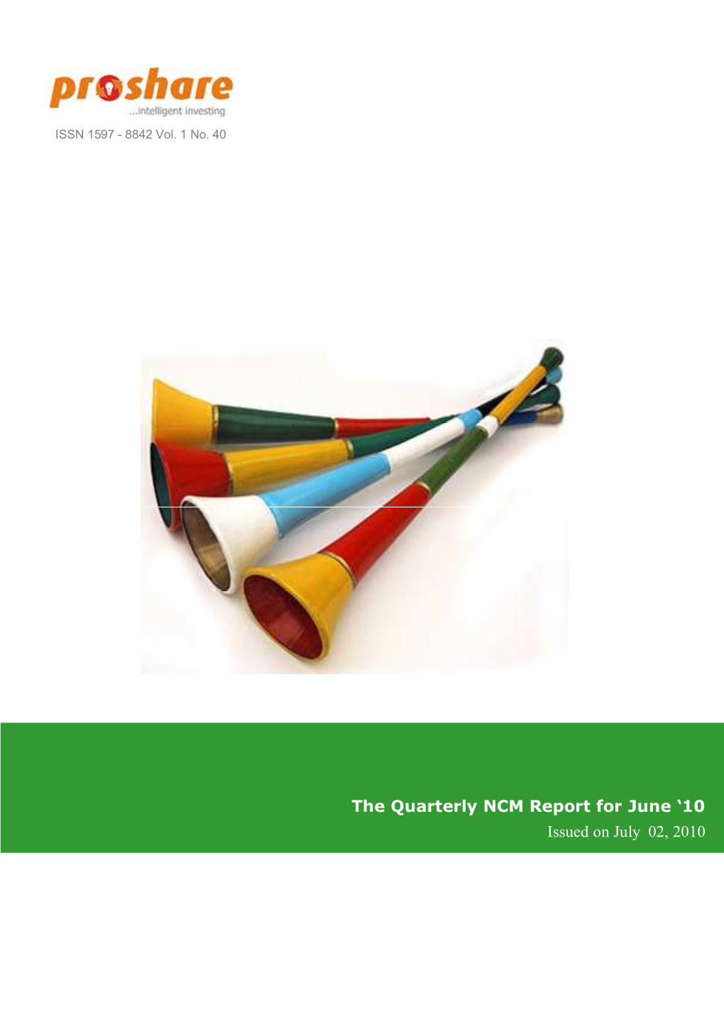 H1 2010 NCM Market Report