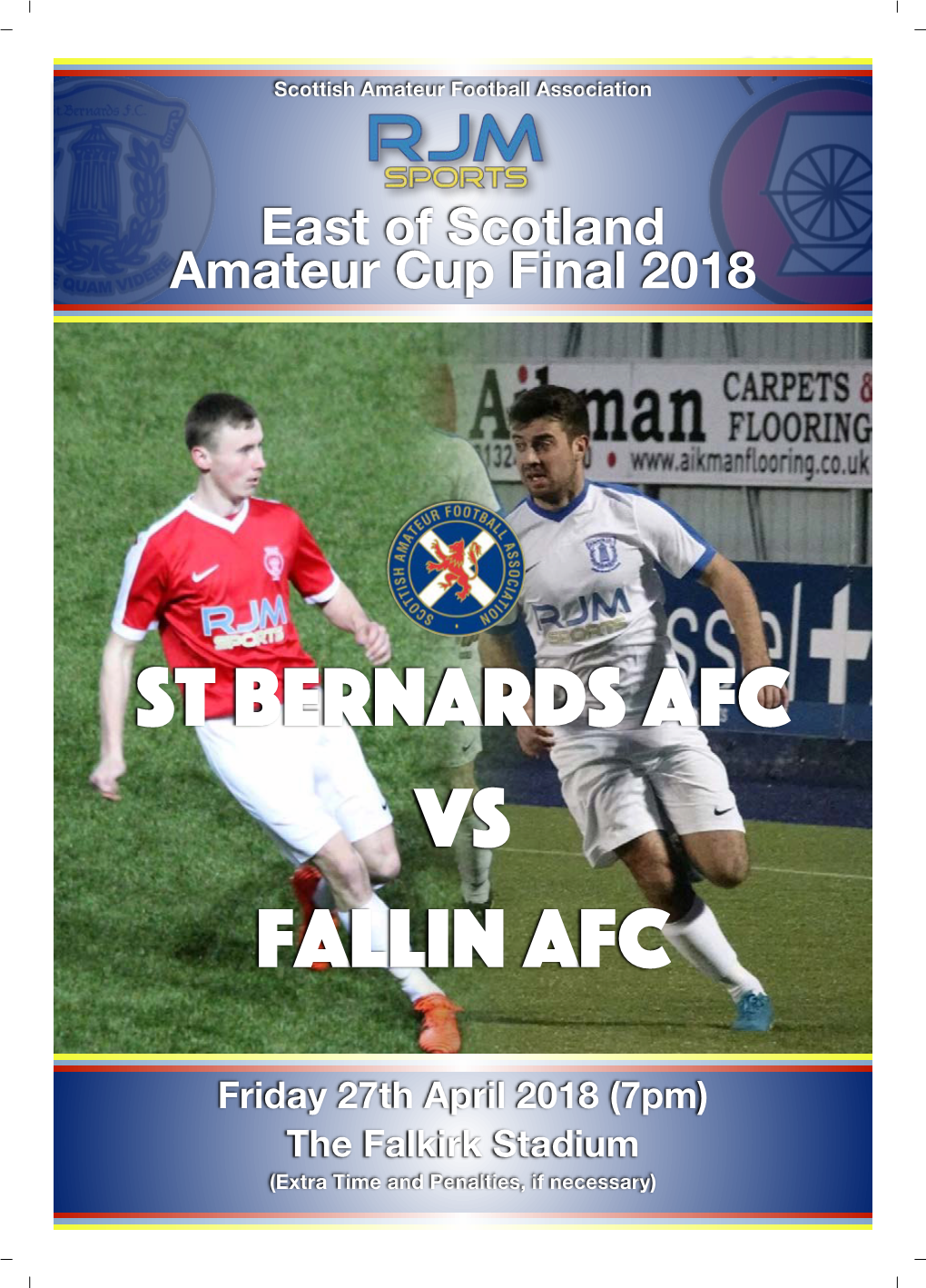 East of Scotland Amateur Cup Final 2018