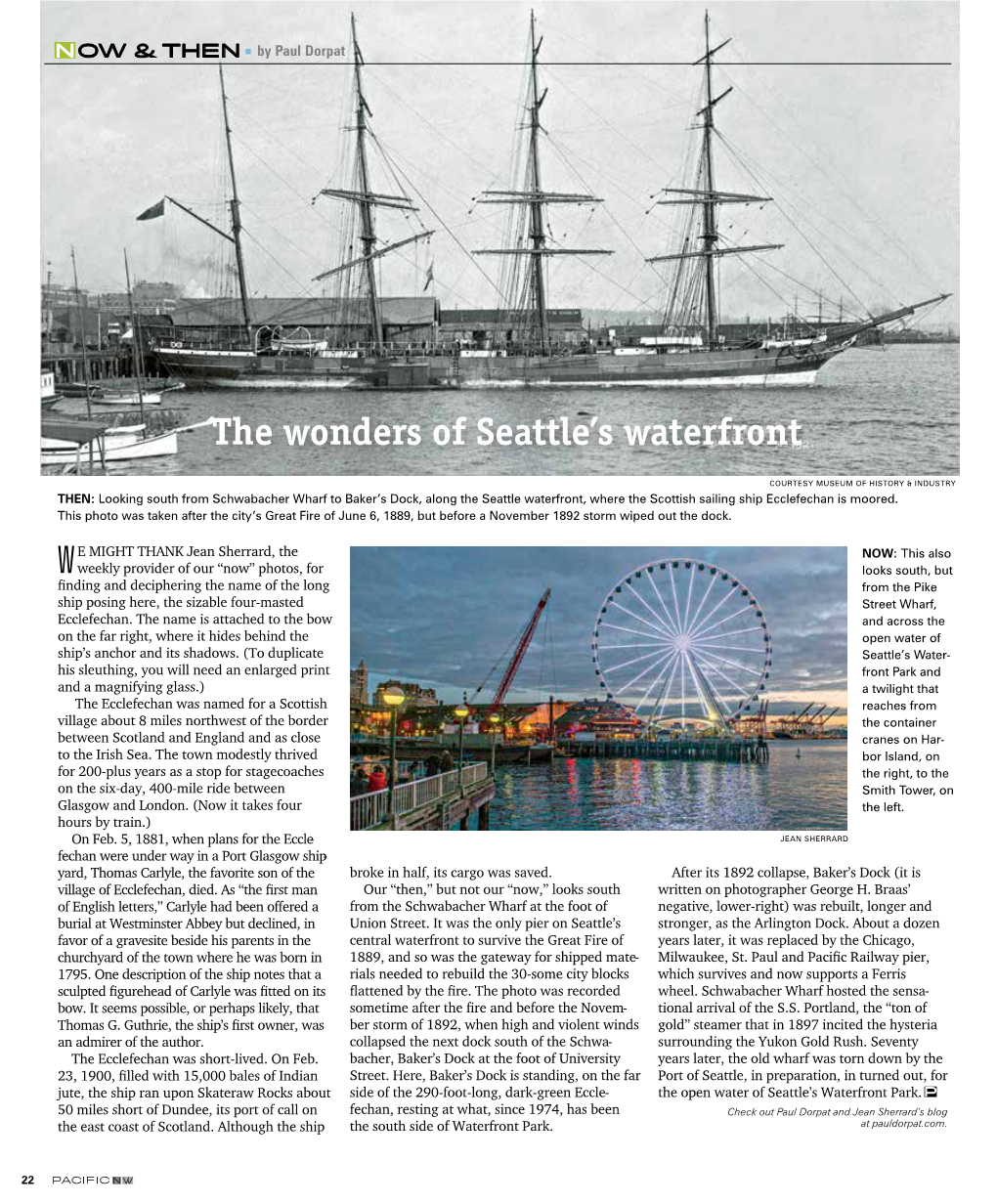 The Wonders of Seattle's Waterfront