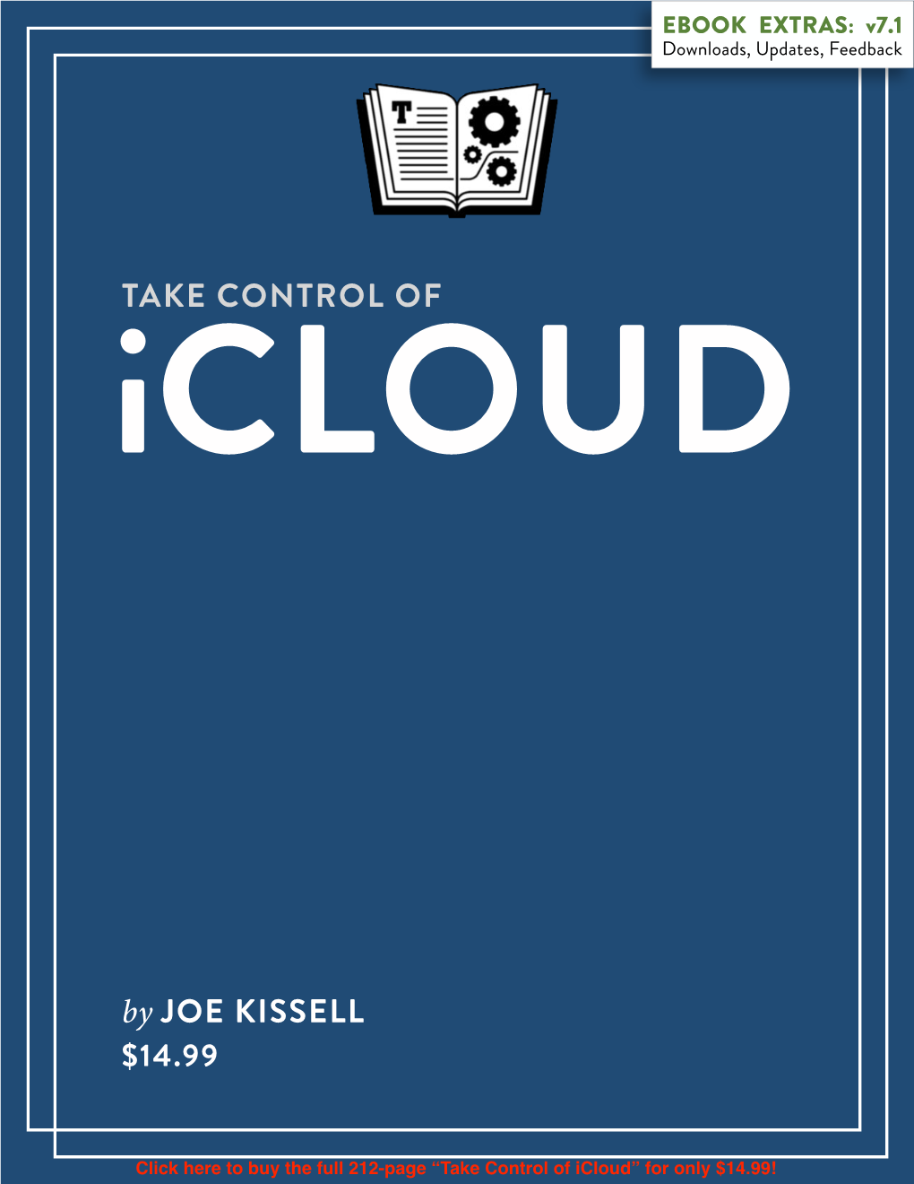 Take Control of Icloud (7.1) SAMPLE