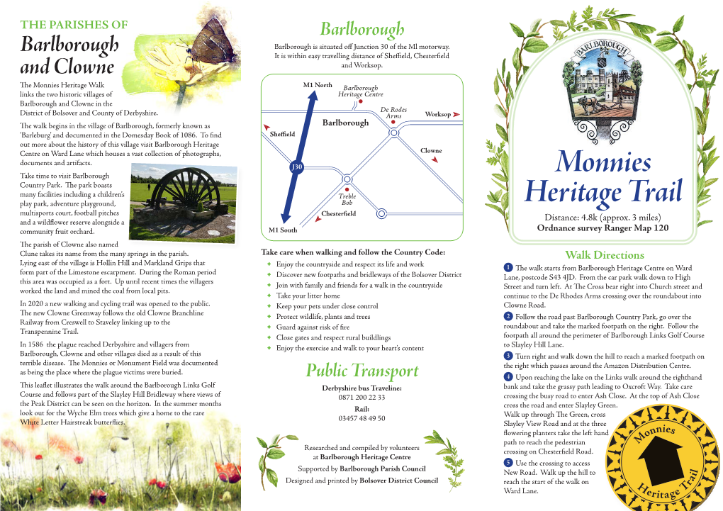 Monnies Heritage Trail Barlborough