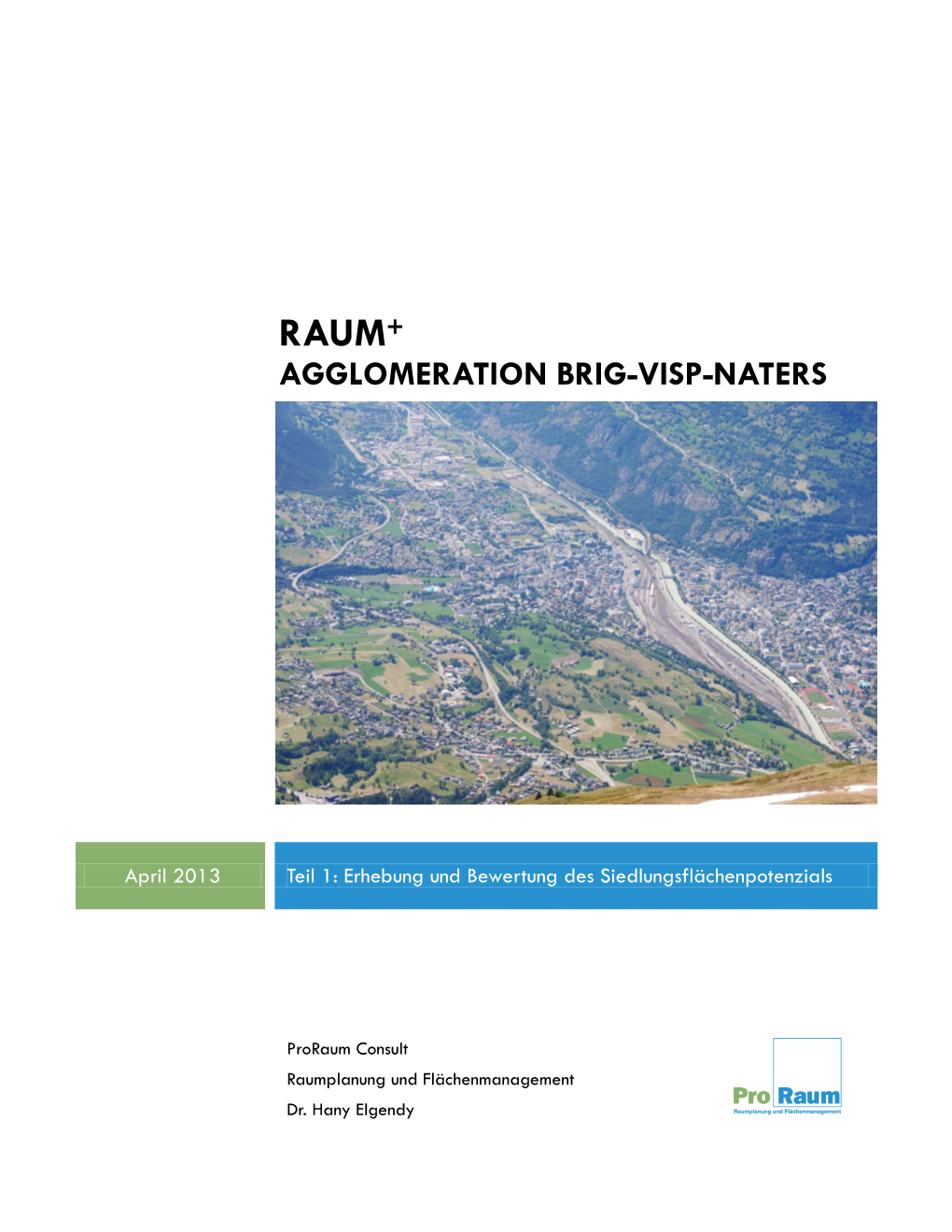 Raum+ Agglomeration Brig-Visp-Naters