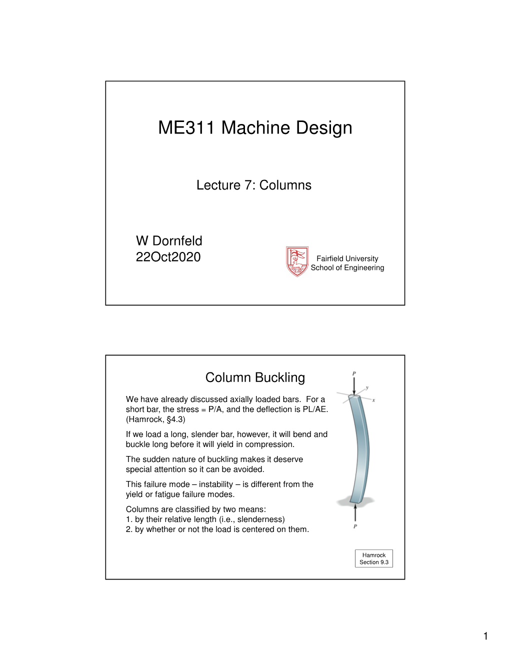 ME311 Machine Design