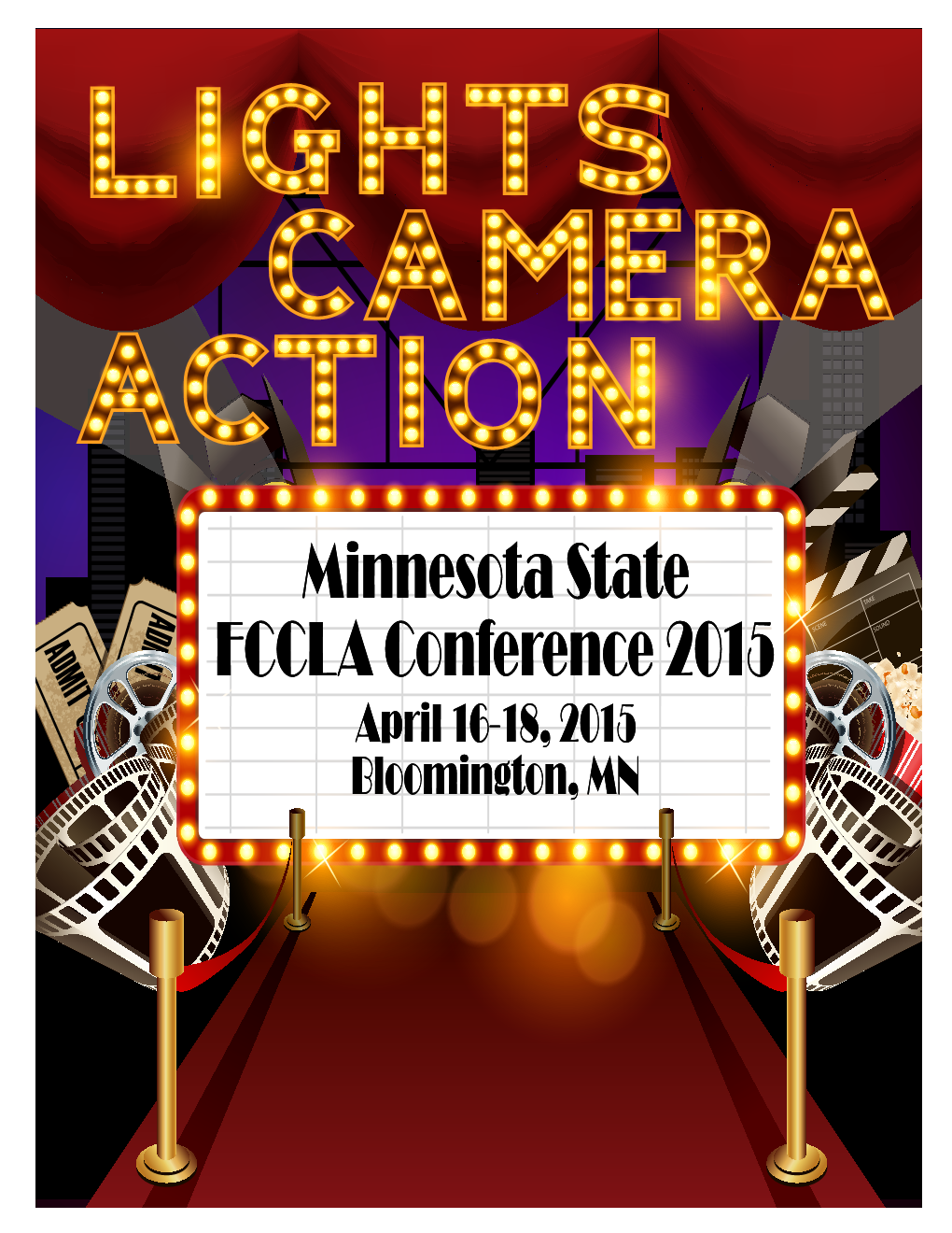 State FCCLA Conference April 16‐18, 2015
