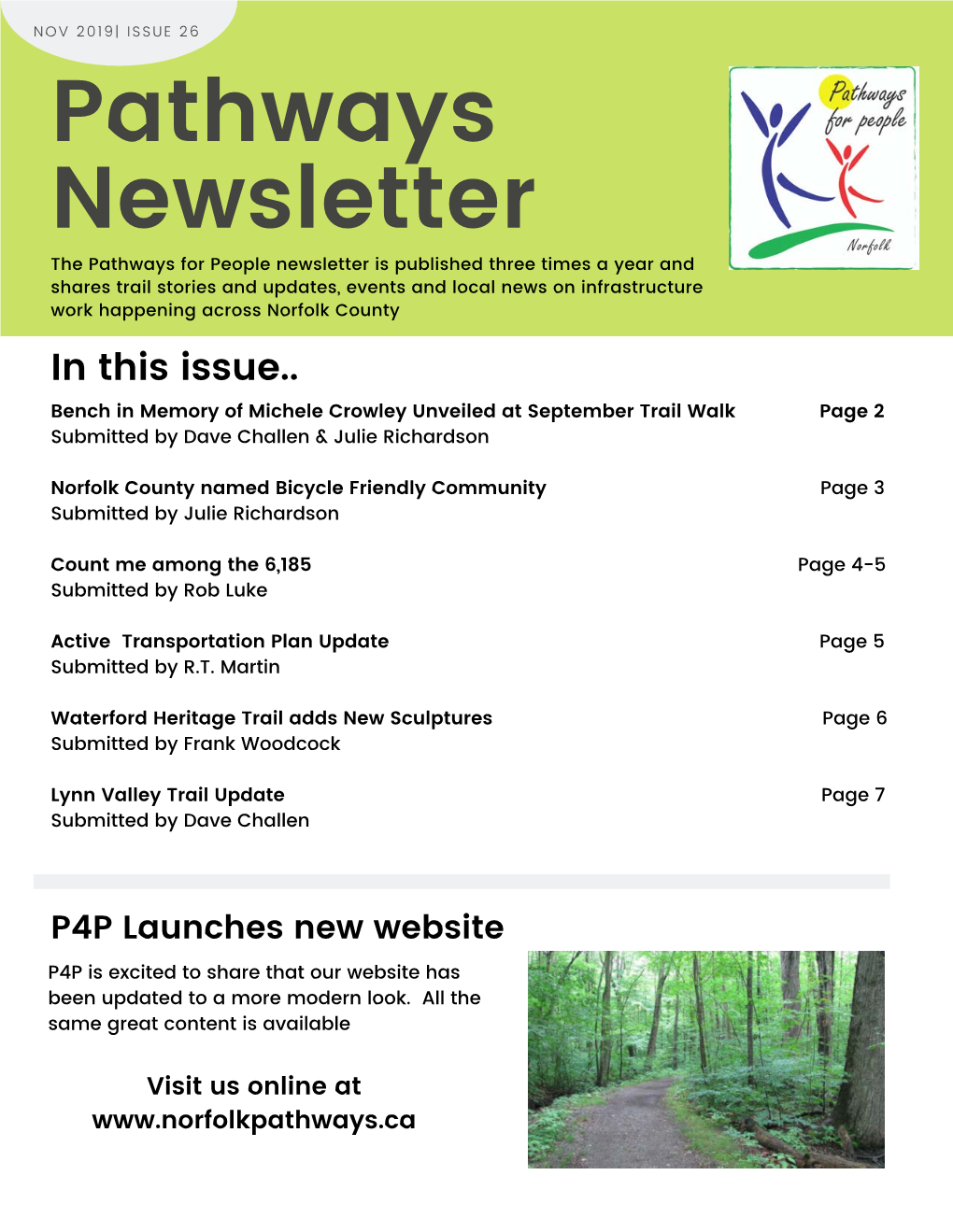 Newsletter November 2019