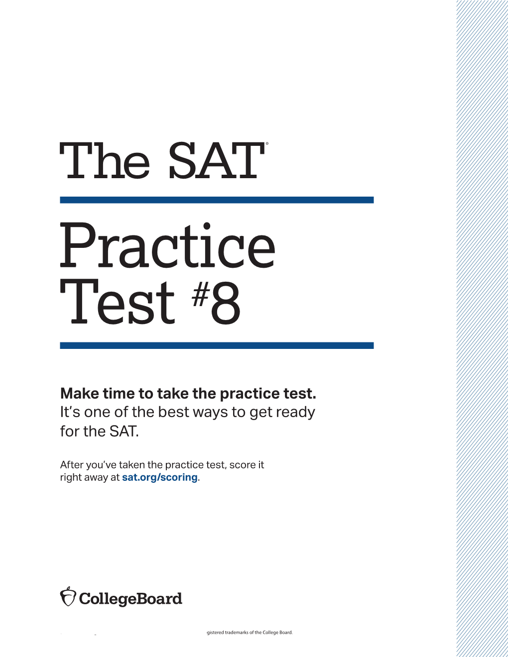 SAT Practice Test #8