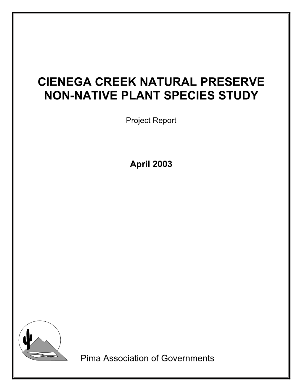 Non-Native Plant Species Study