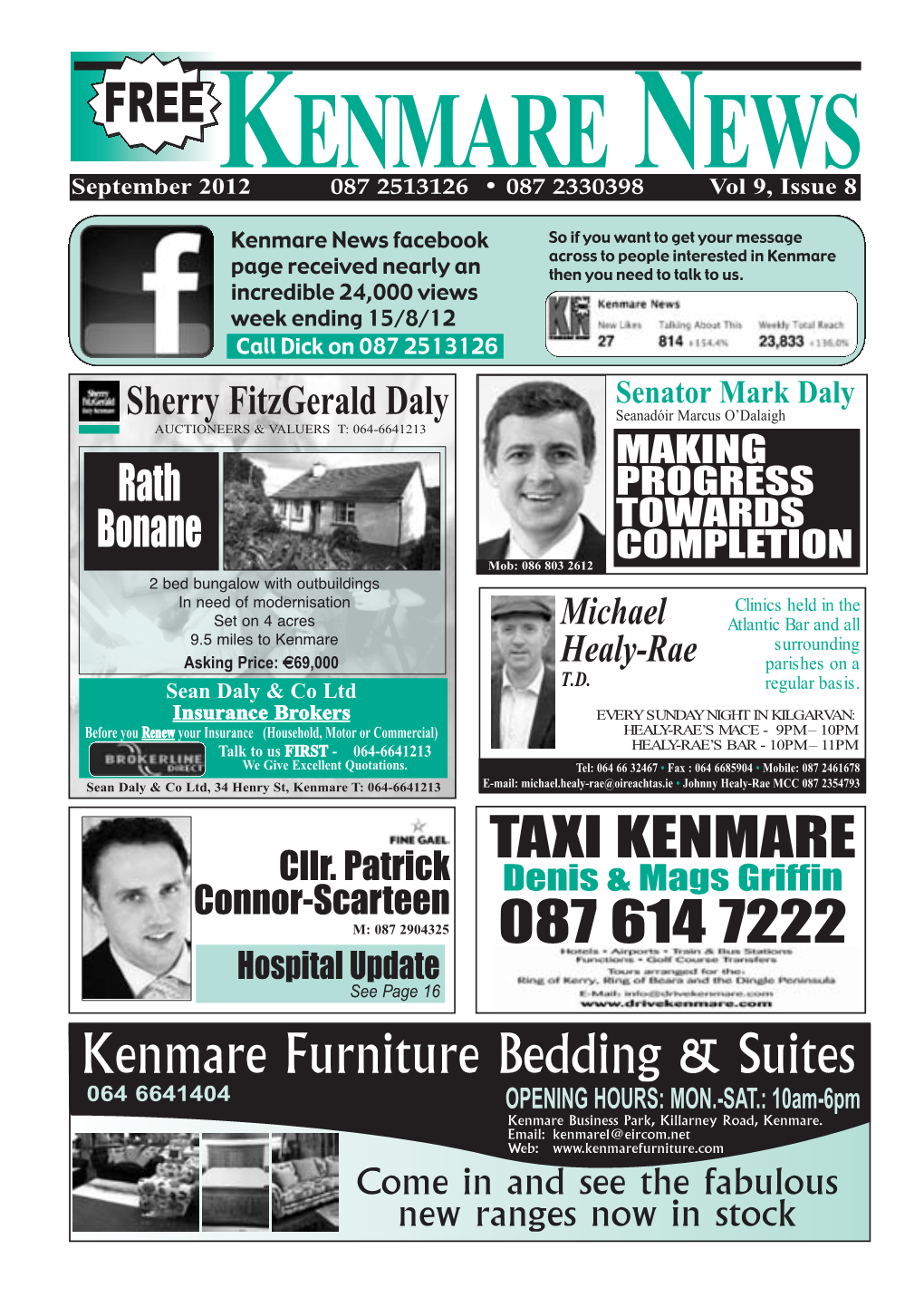 Kenmare News Facebook Across to People Interested in Kenmare Page Received Nearly an Then You Need to Talk to Us