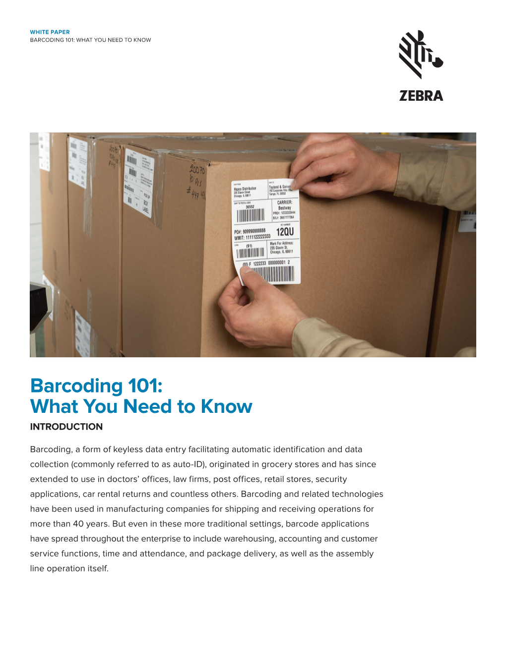 Barcoding 101: What You Need to Know