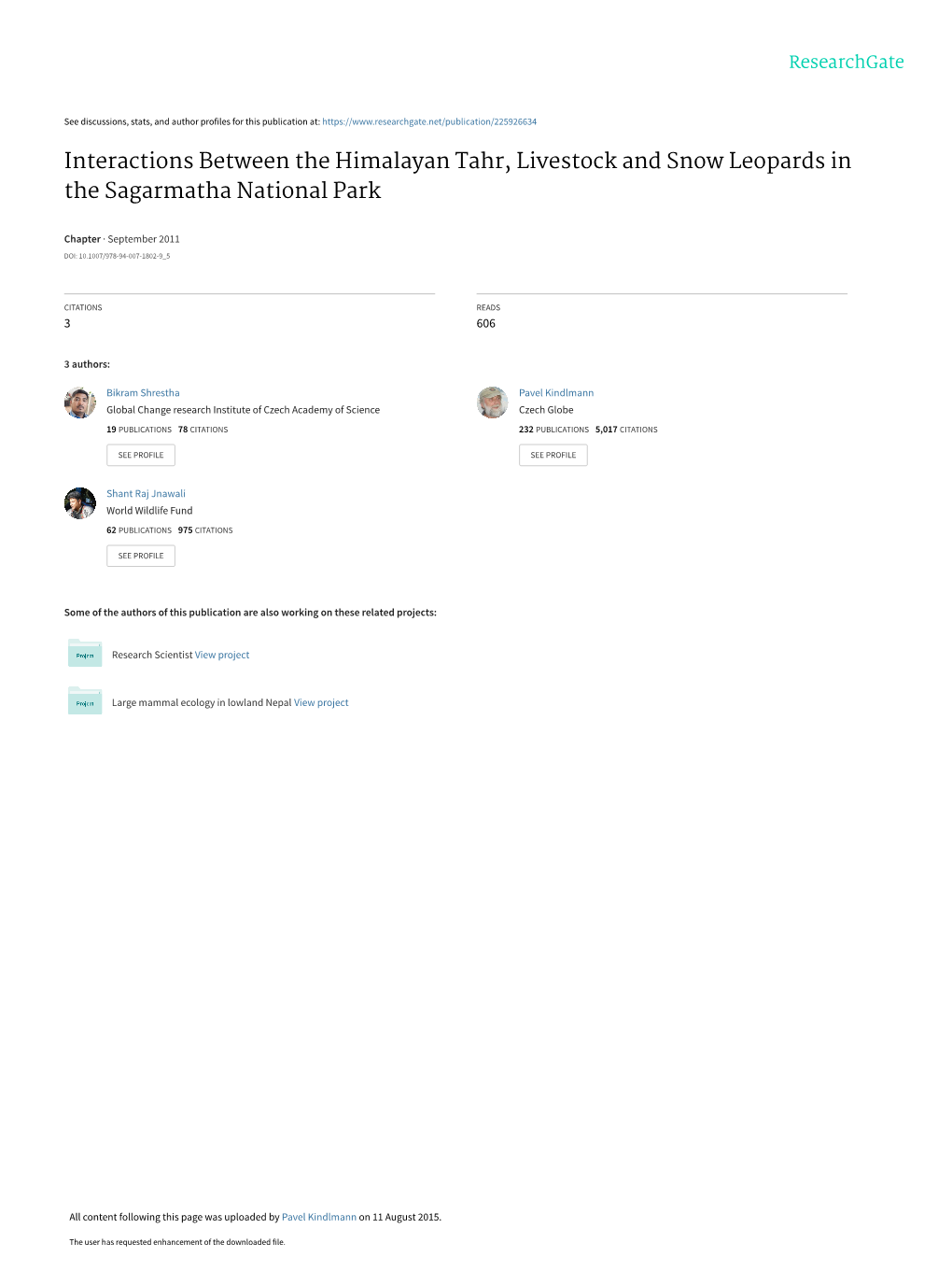 Metadata of the Chapter That Will Be Visualized Online