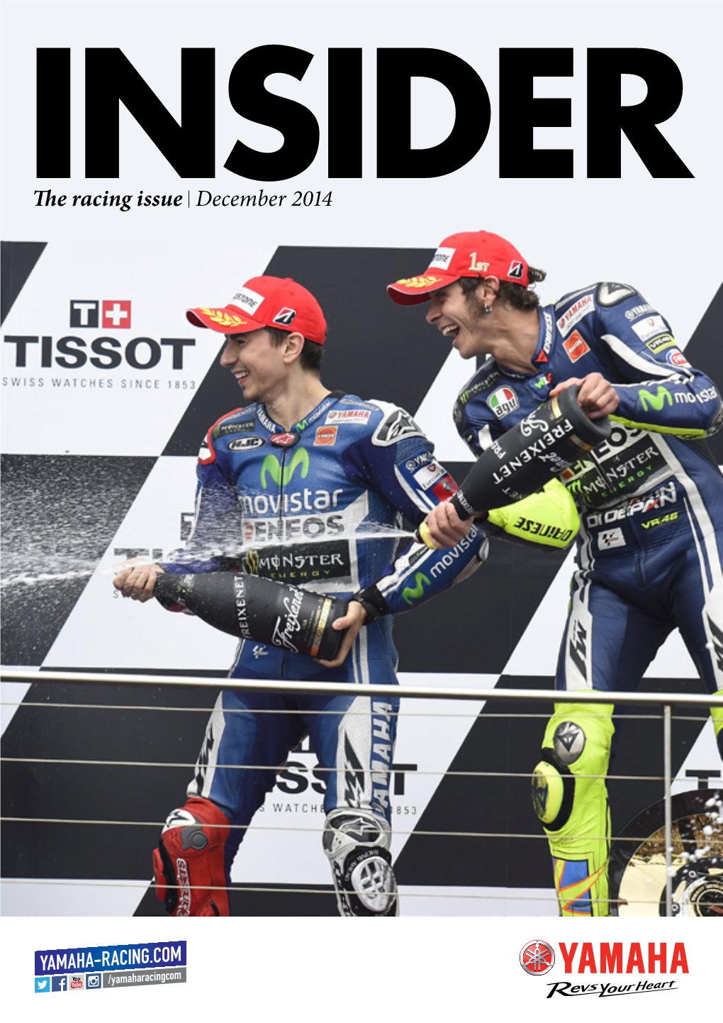 The Racing Issue| December 2014 in THIS ISSUE