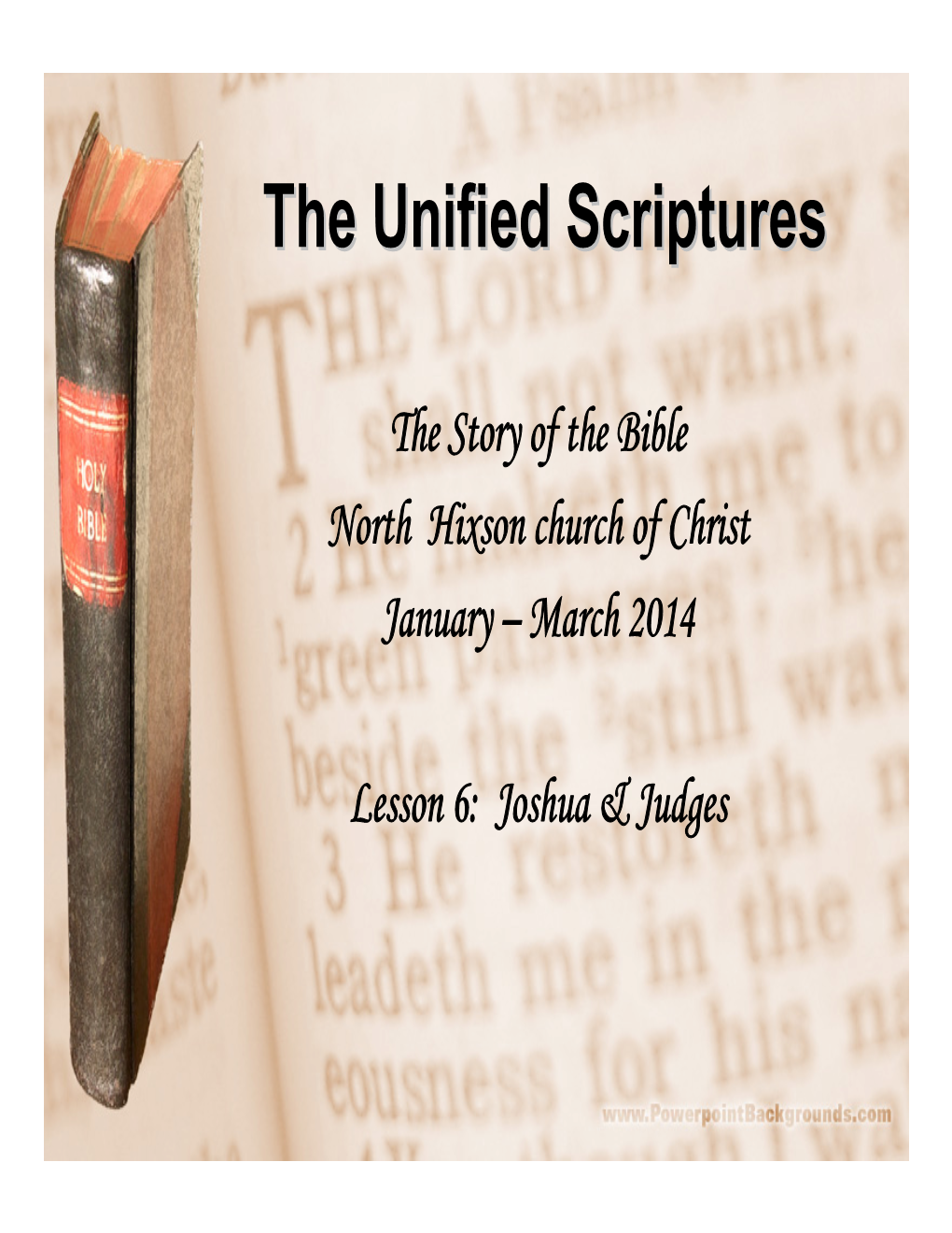 The Unified Scriptures Lesson 6.Pdf