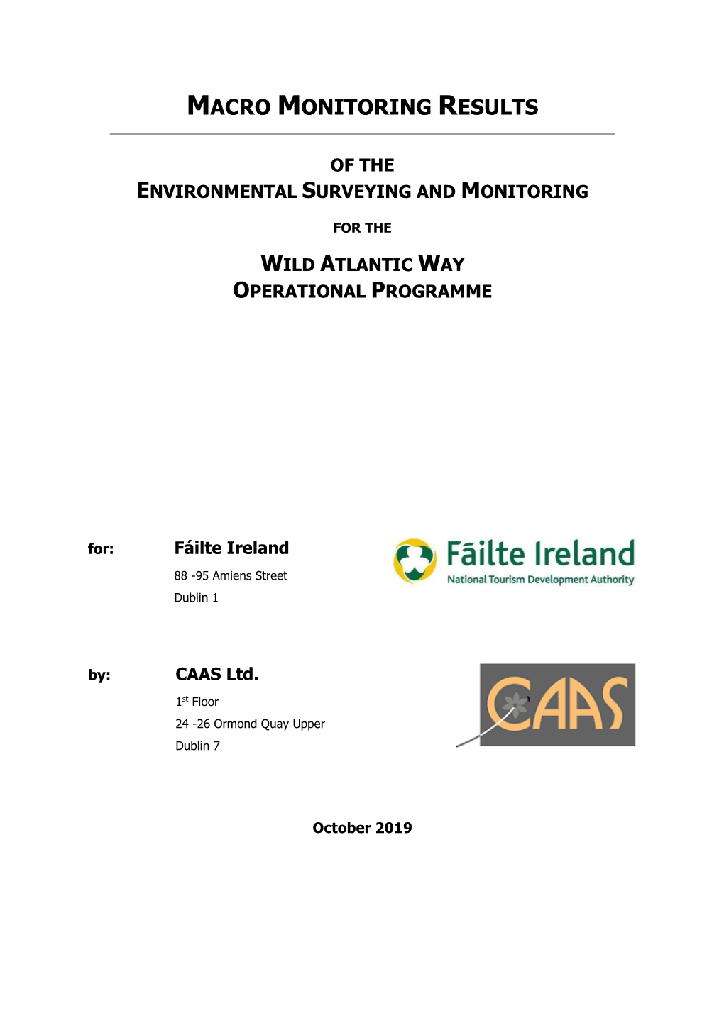 Macro Monitoring Results