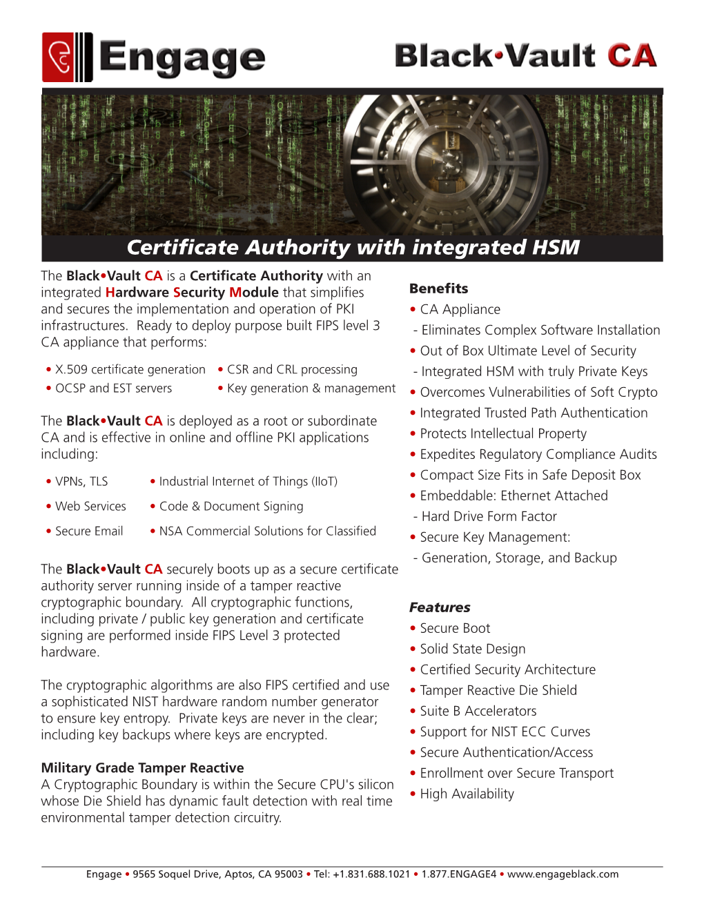 Certificate Authority with Integrated