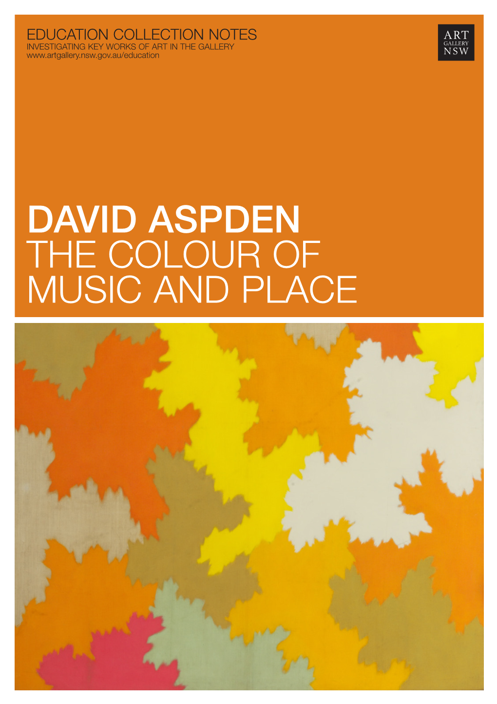 David Aspden the Colour of Music and Place