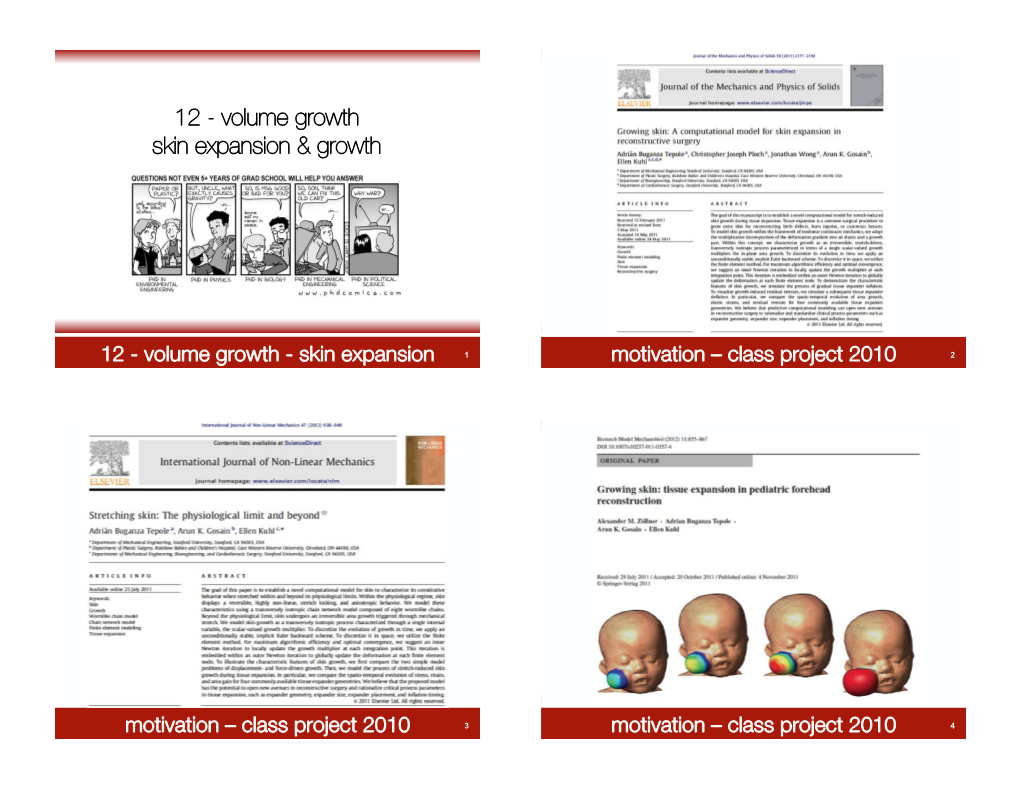 12 - Volume Growth Skin Expansion & Growth