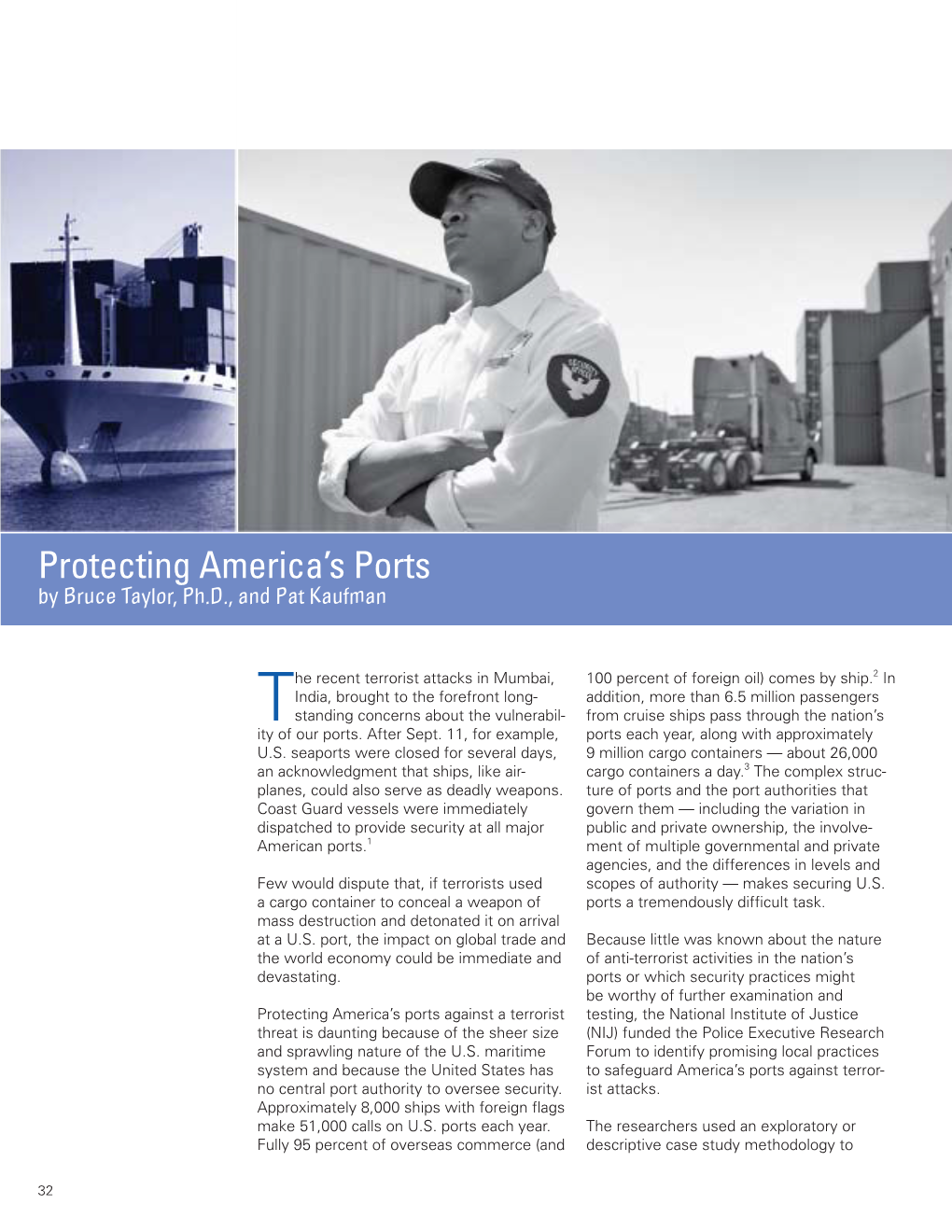 Protecting America's Ports