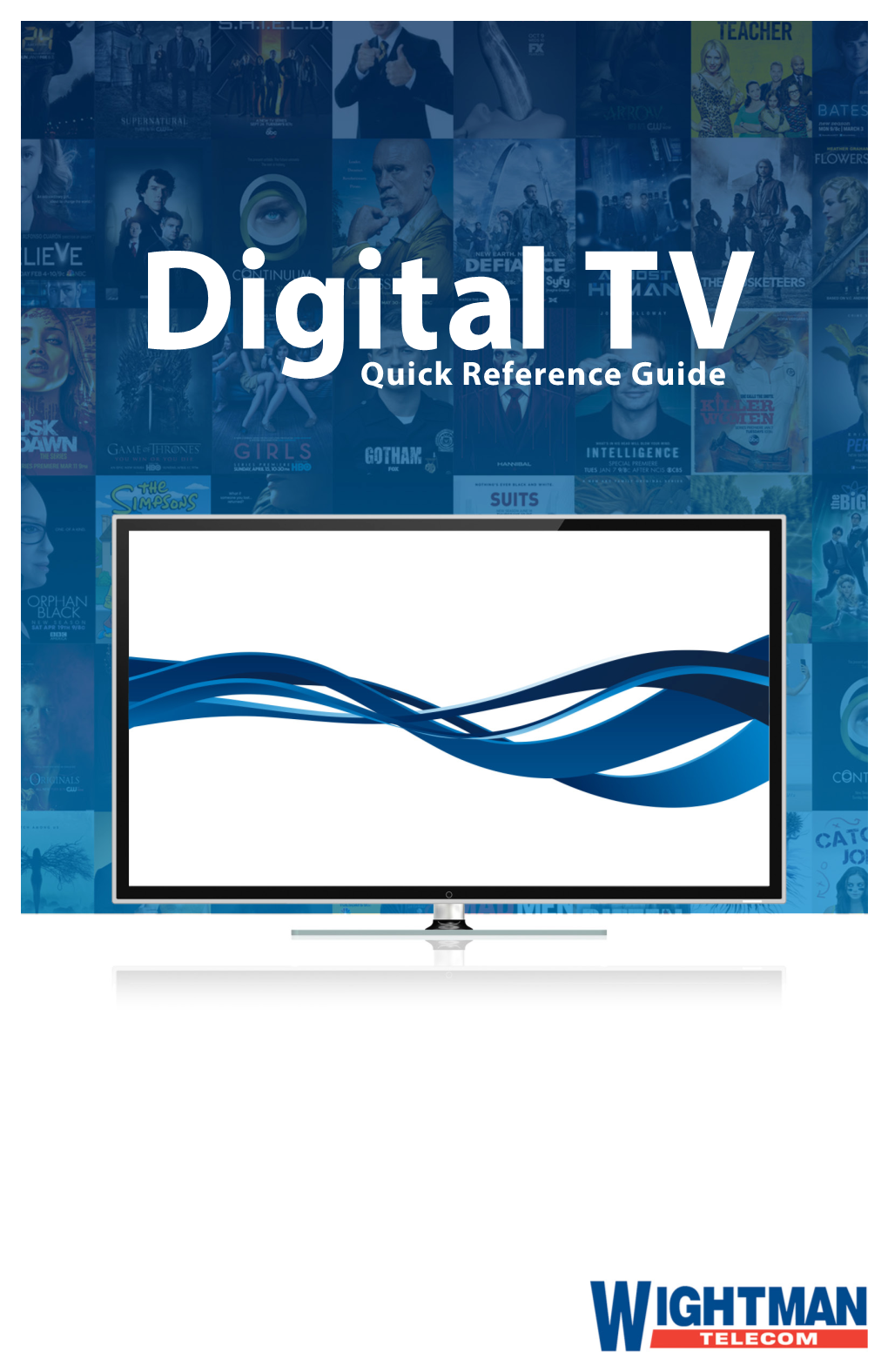 Digital TV Quick Reference Guide CONTENTS