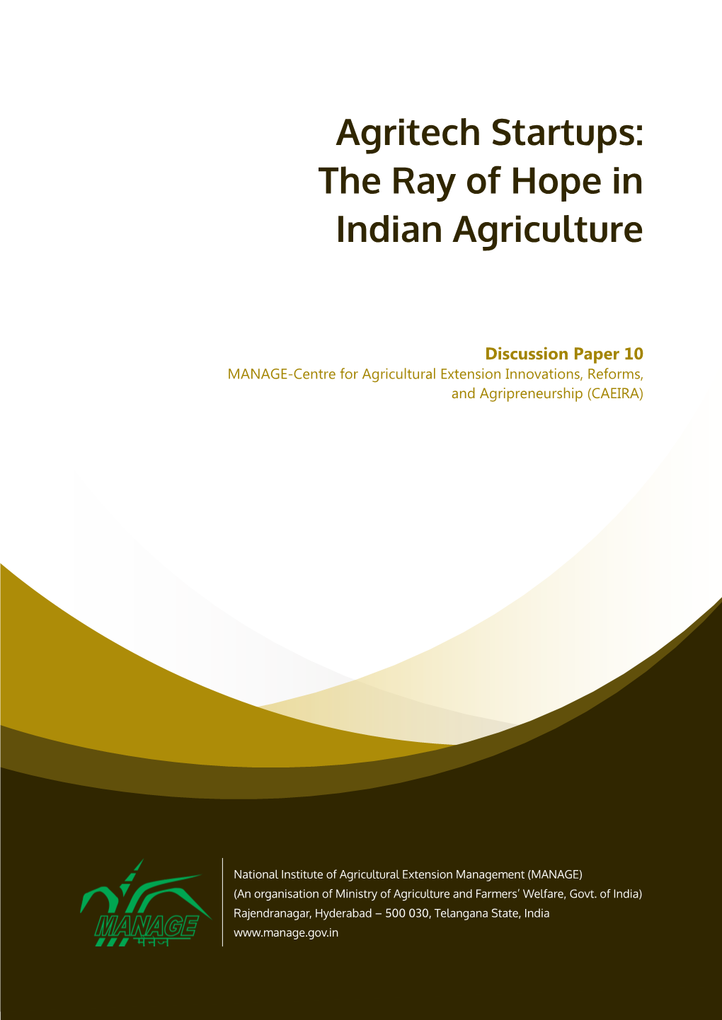 Agritech Startups: the Ray of Hope in Indian Agriculture