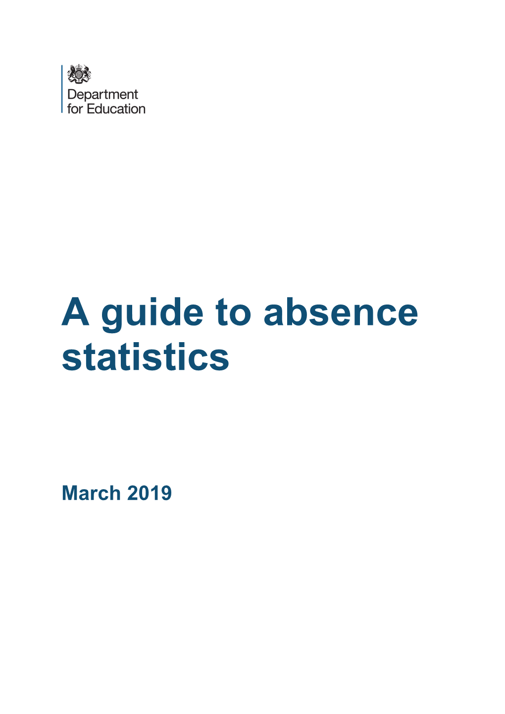 A Guide to Absence Statistics