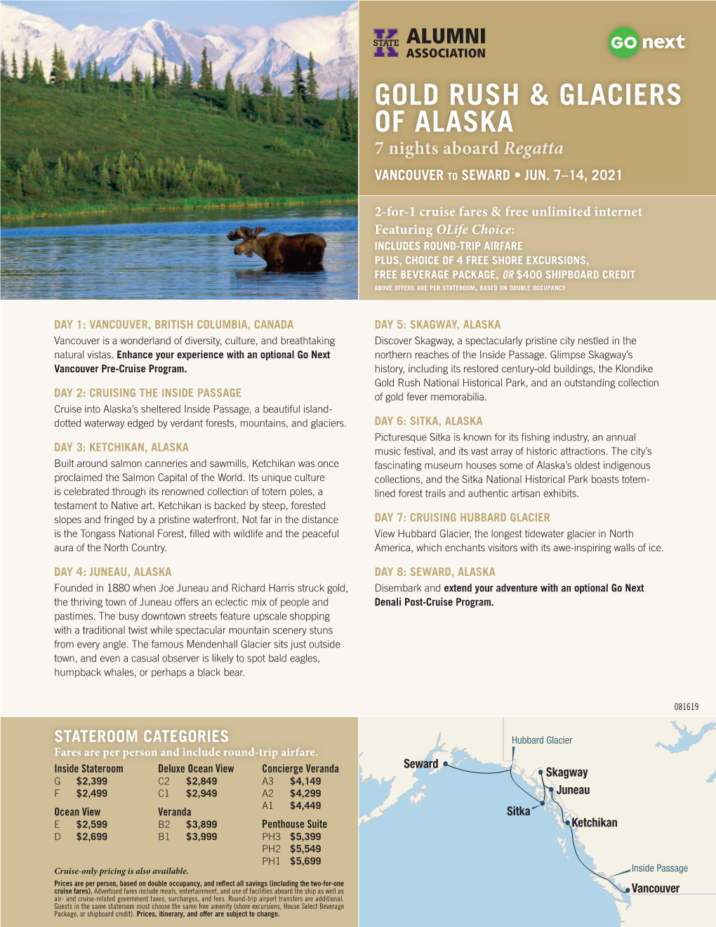 Gold Rush & Glaciers of Alaska