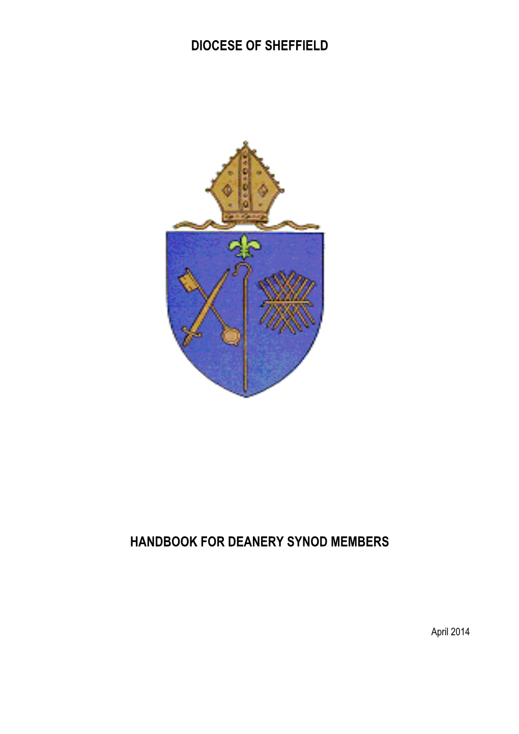 Deanery Synod Member's Handbook