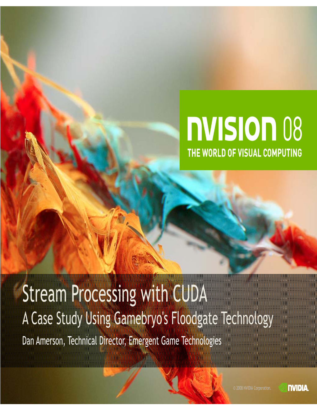 Stream Processing with CUDA G