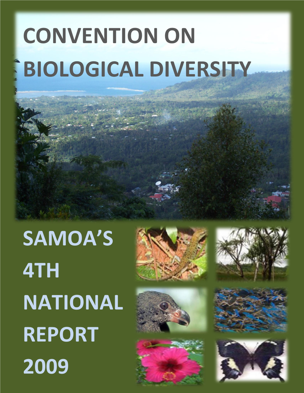 Samoa’S 4Th National Report 2009