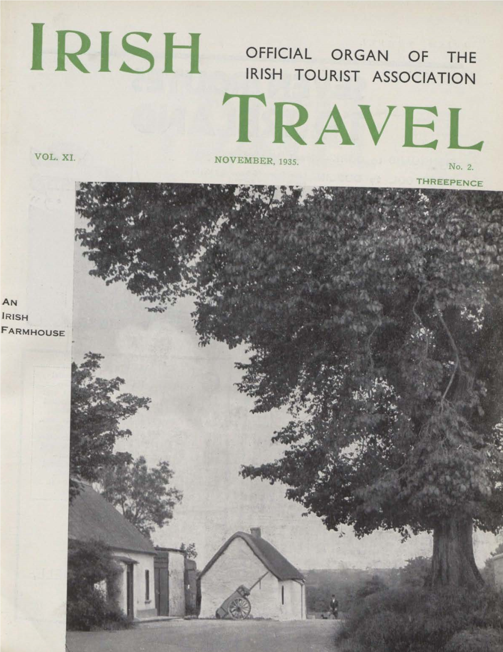 Irish Official Organ of the Irish Tourist Association Travel Vol