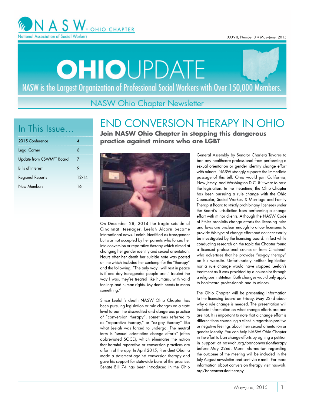 END Conversion Therapy in OHIO