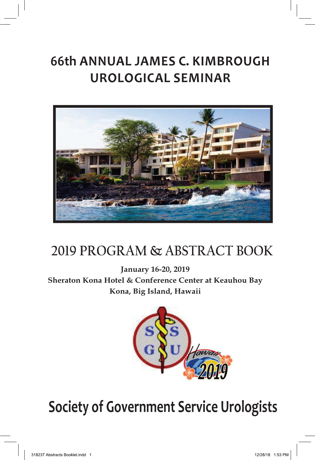 2019 Program & Abstracts
