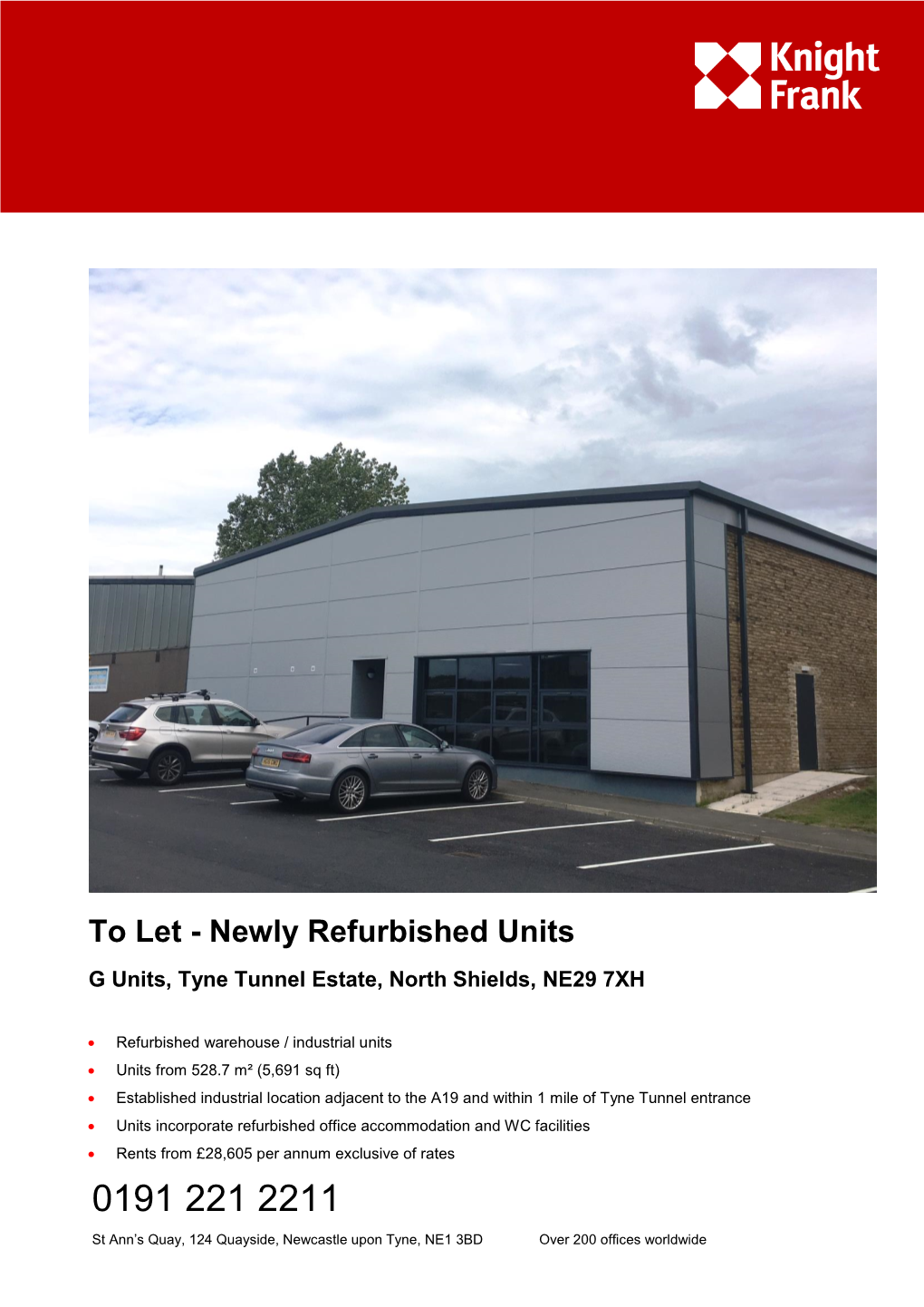 To Let - Newly Refurbished Units