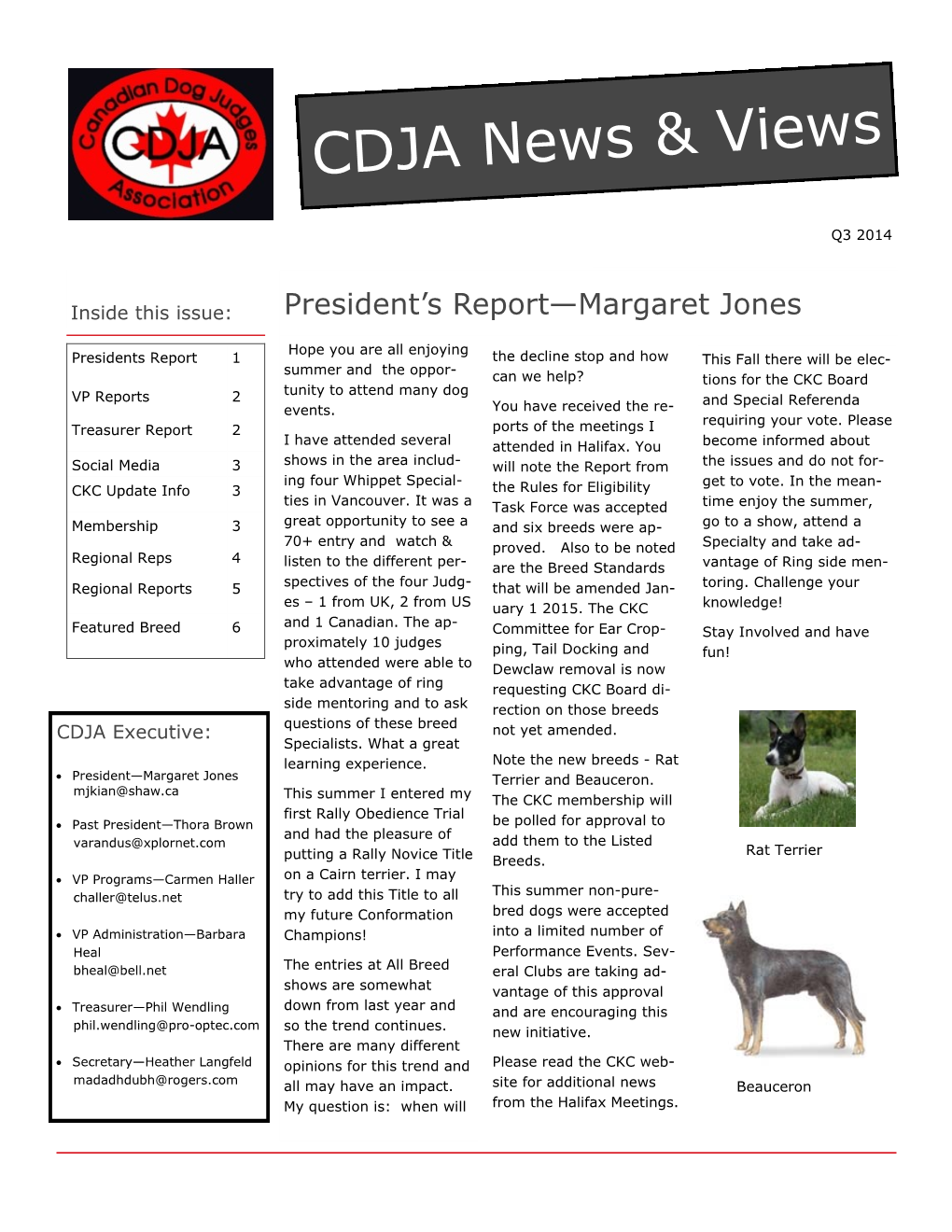 CDJA News & Views