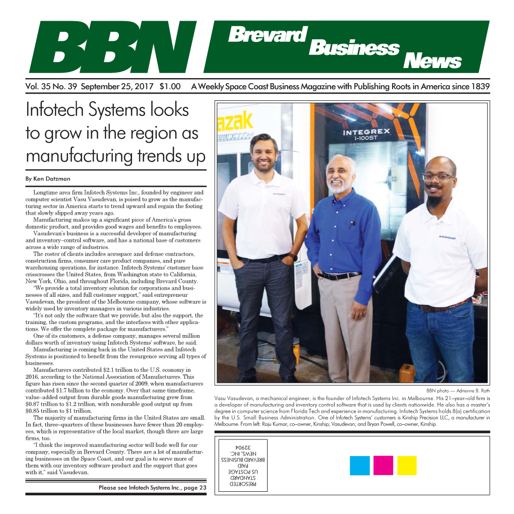 BBN BREVARD BUSINESS NEWS Online at Brevardbusinessnews.Com Rep