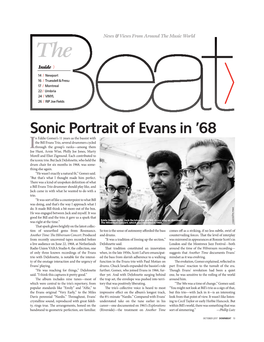 Downbeat October 2017