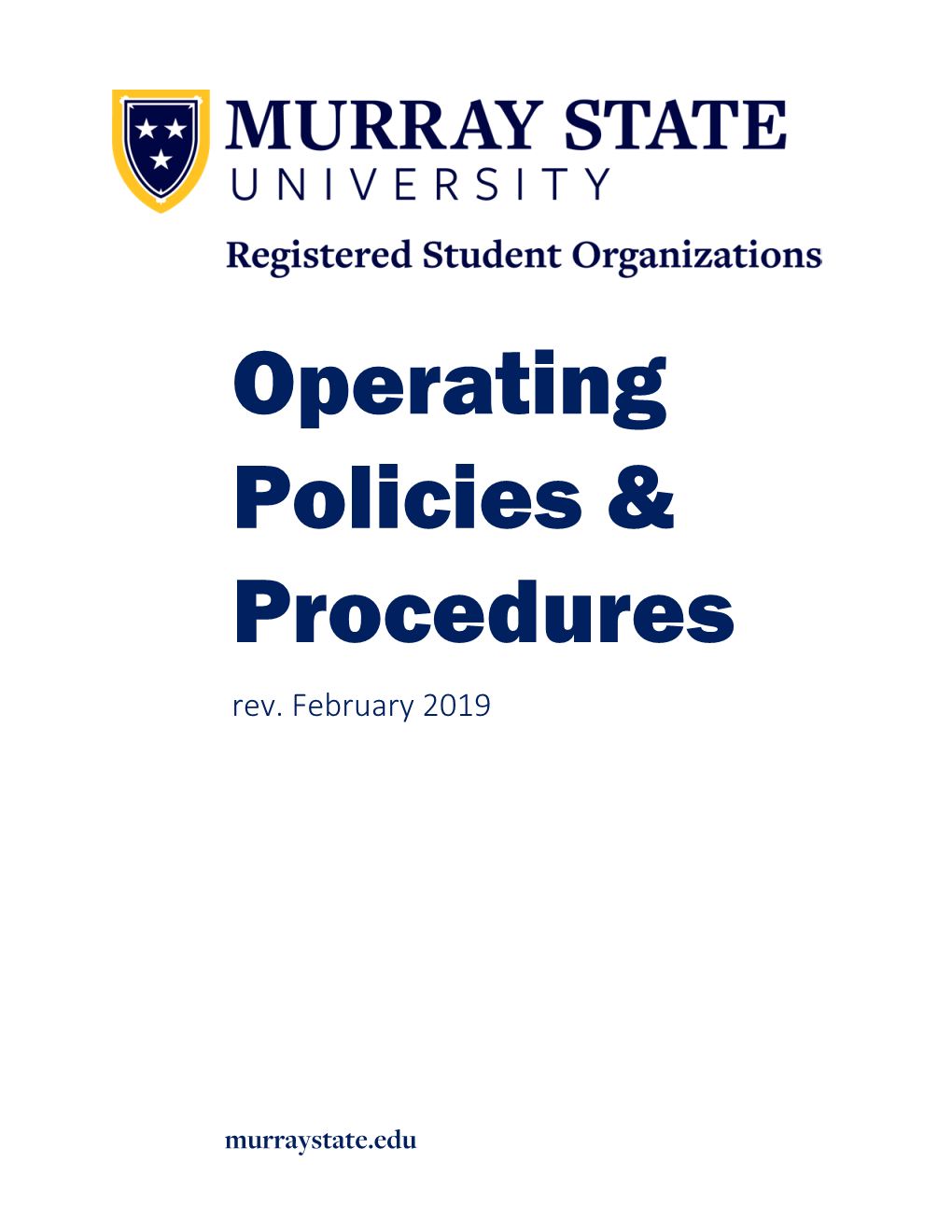 Operating Policies & Procedures