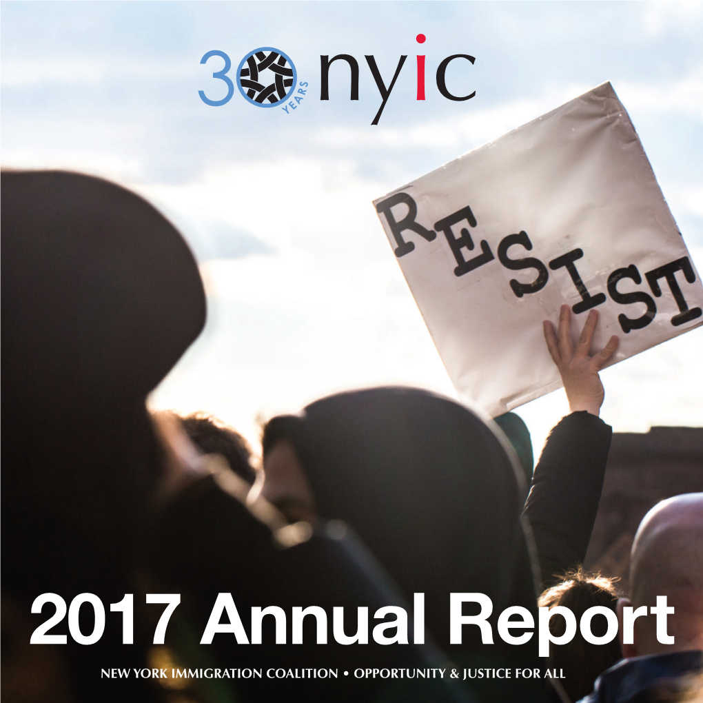 2017 Annual Report 2 Letter from the Executive Director & Board Chair 3