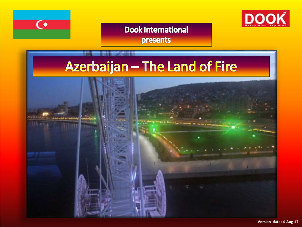 Baku, Azerbaijan Tour Presentation