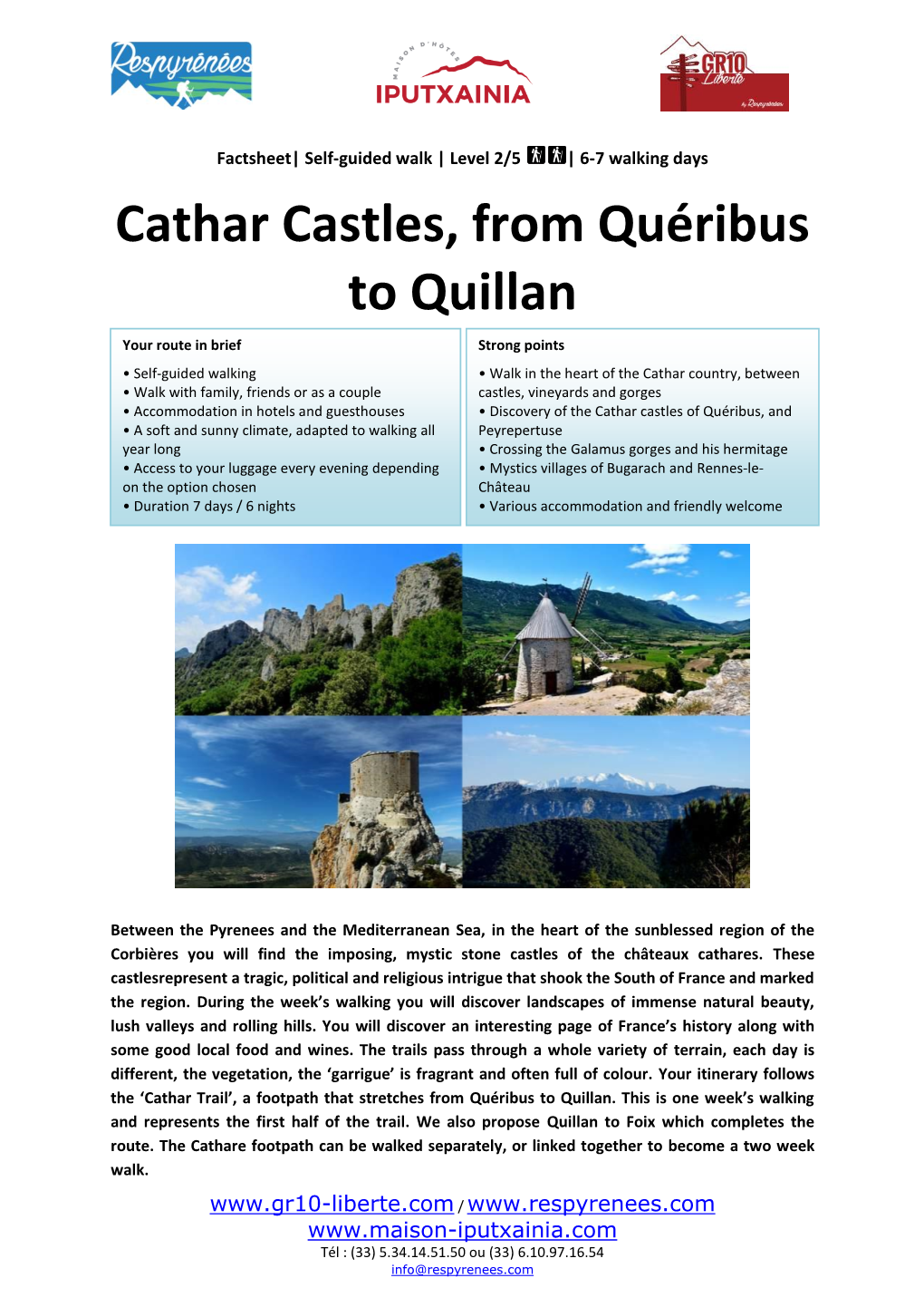Cathar Castles, from Quéribus to Quillan